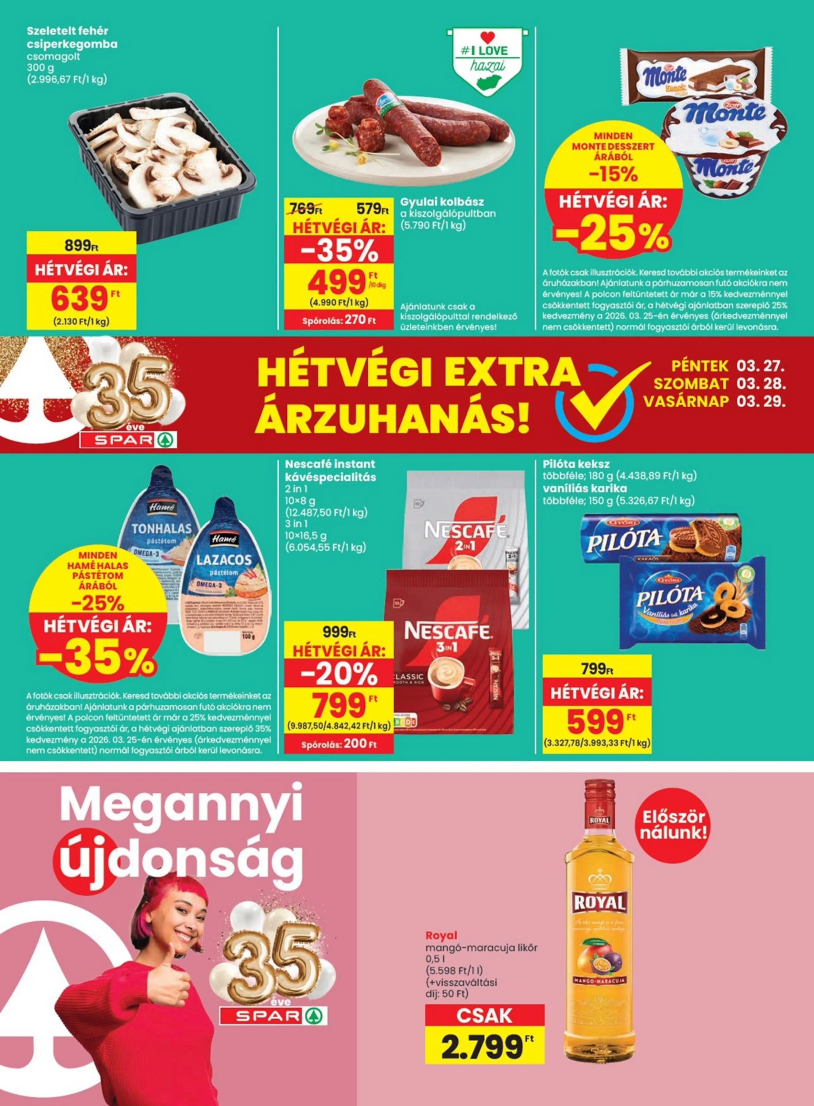 Spar akciós újság 03.26–04.08 – 20. oldal