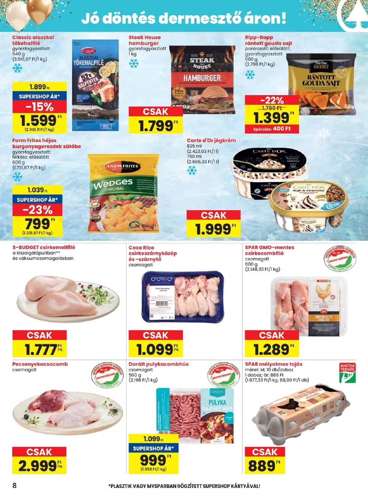 Spar akciós újság 03.26–04.08 – 8. oldal