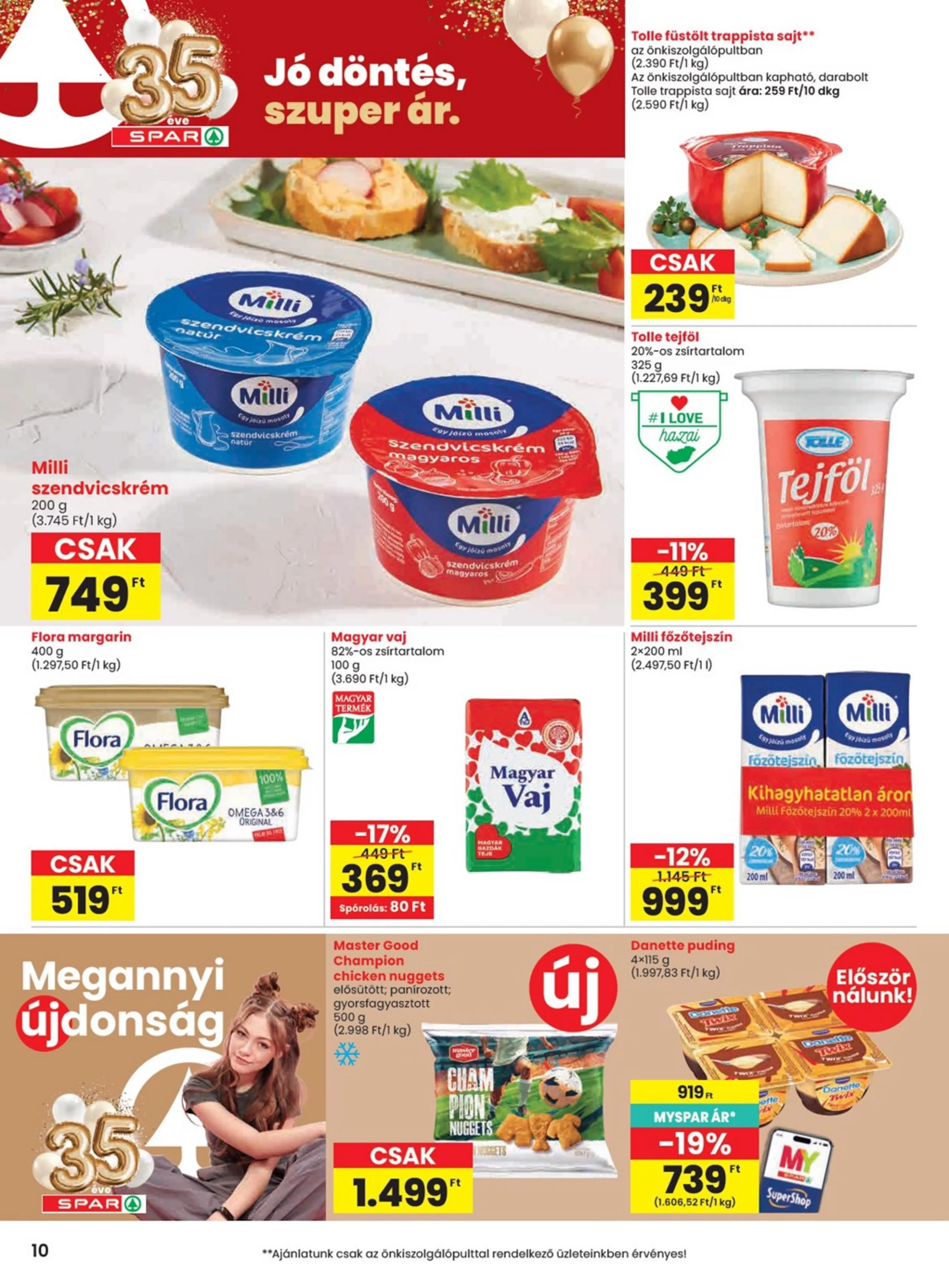Spar akciós újság 04.09–04.15 – 10. oldal