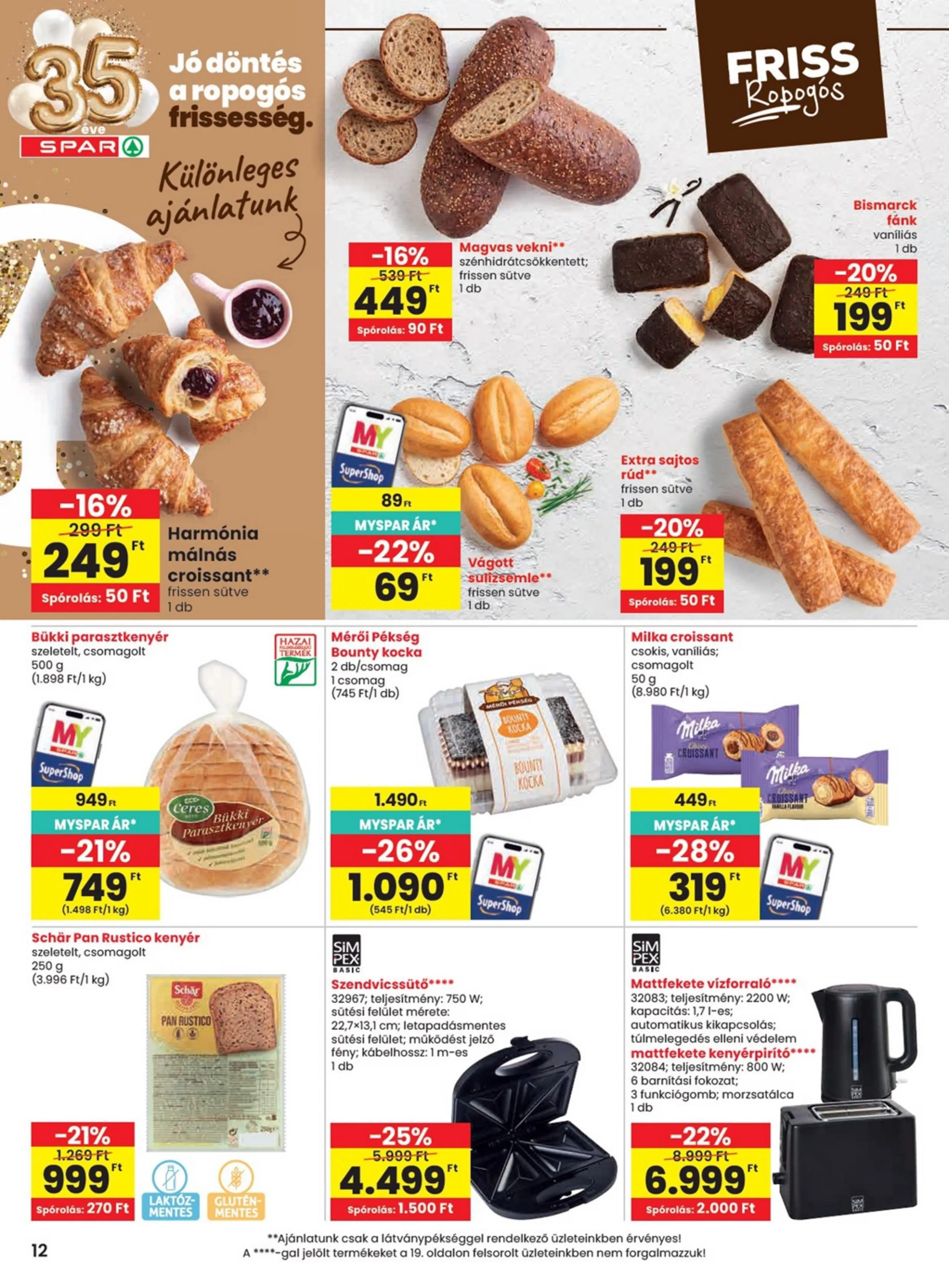 Spar akciós újság 04.09–04.15 – 12. oldal