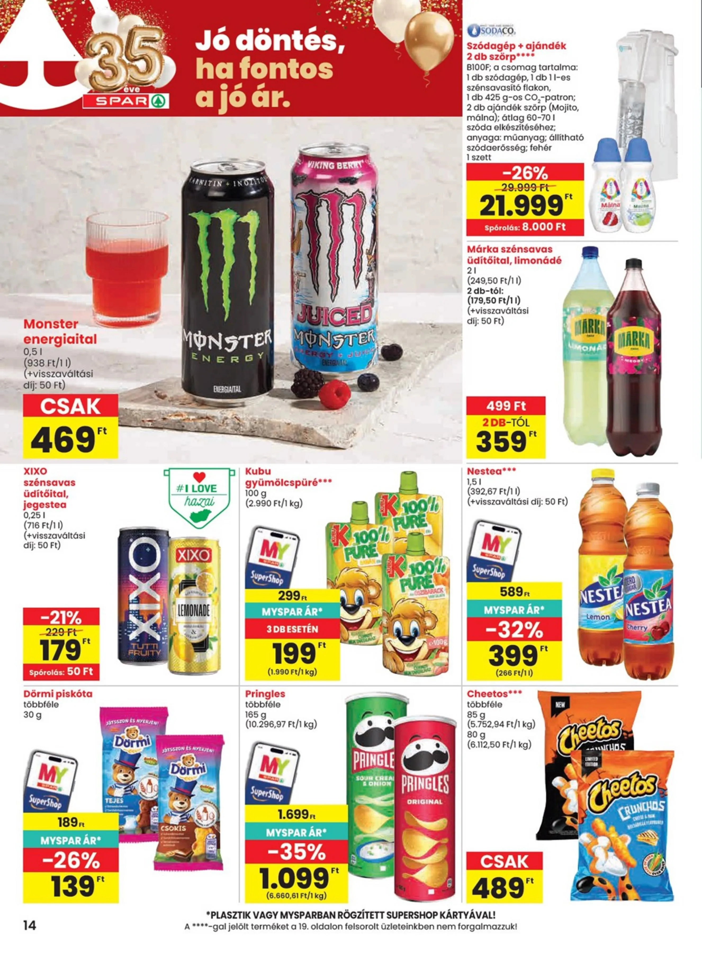 Spar akciós újság 04.09–04.15 – 14. oldal