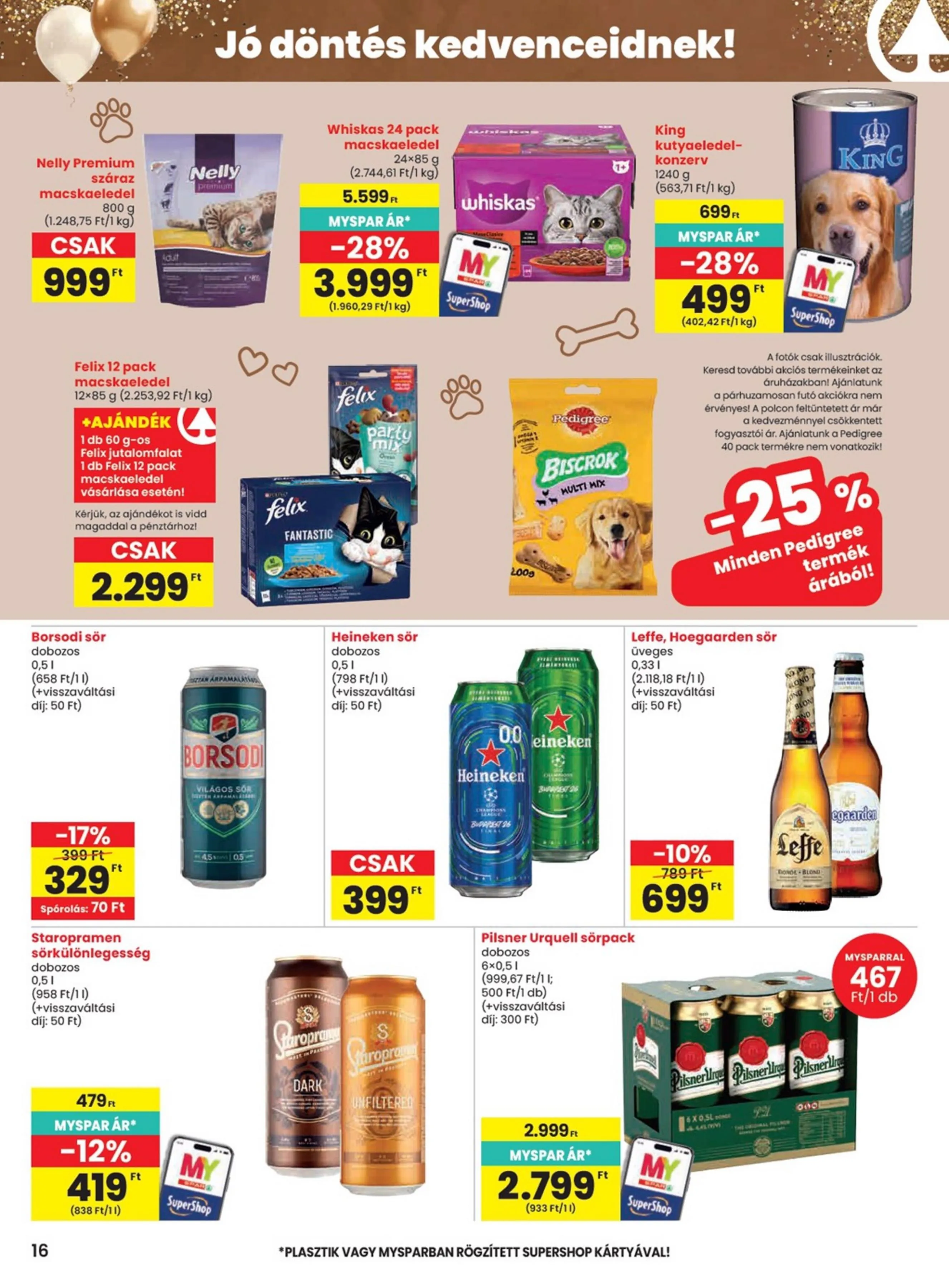 Spar akciós újság 04.09–04.15 – 16. oldal