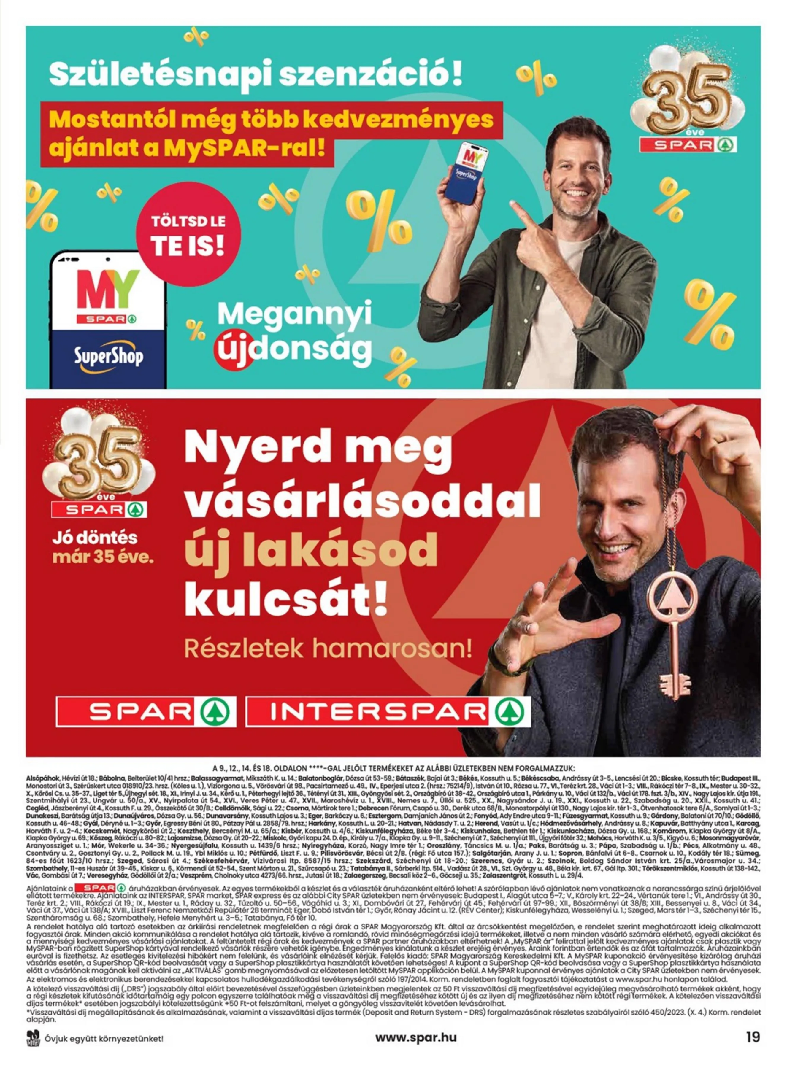 Spar akciós újság 04.09–04.15 – 19. oldal