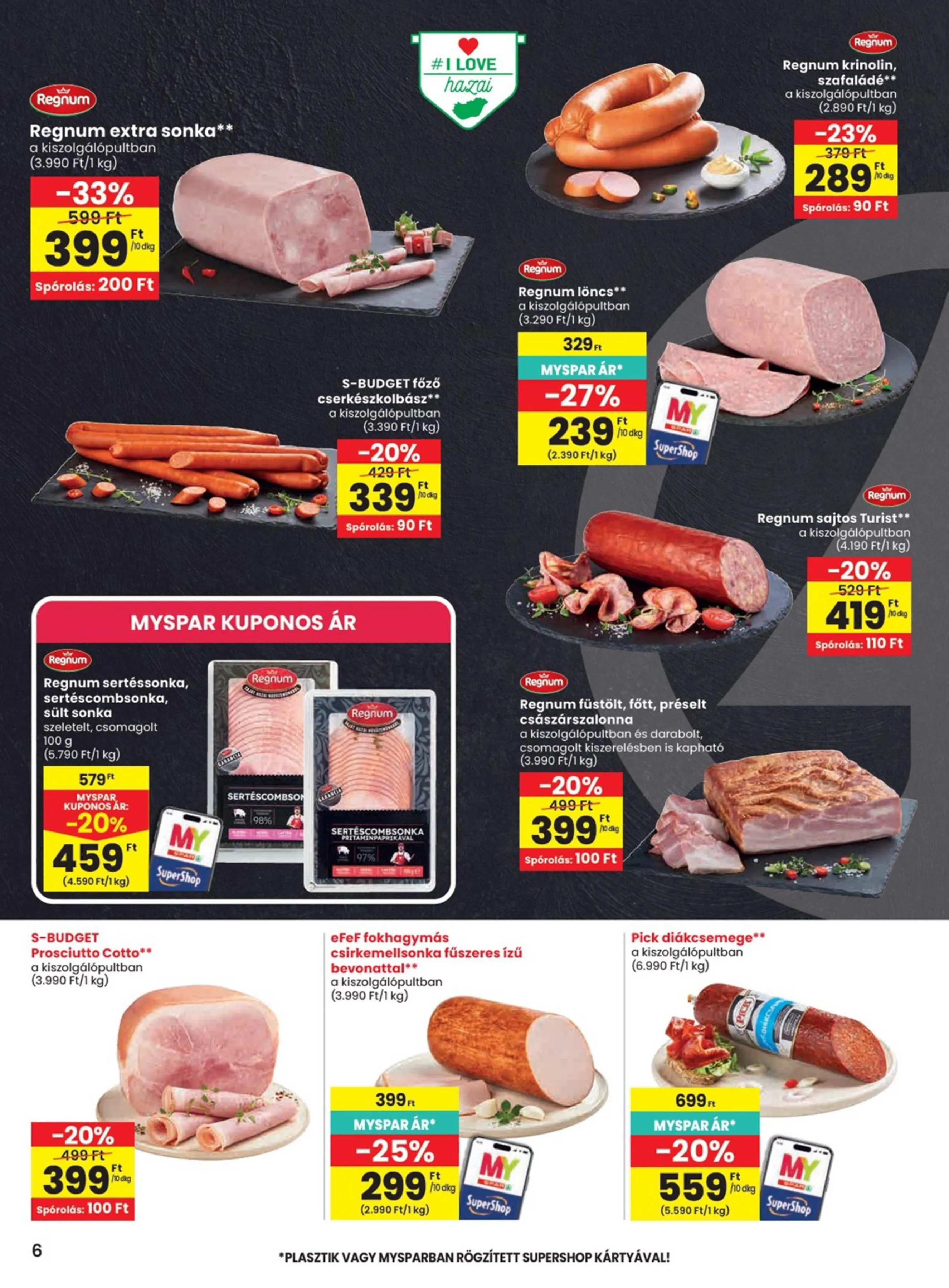 Spar akciós újság 04.09–04.15 – 6. oldal