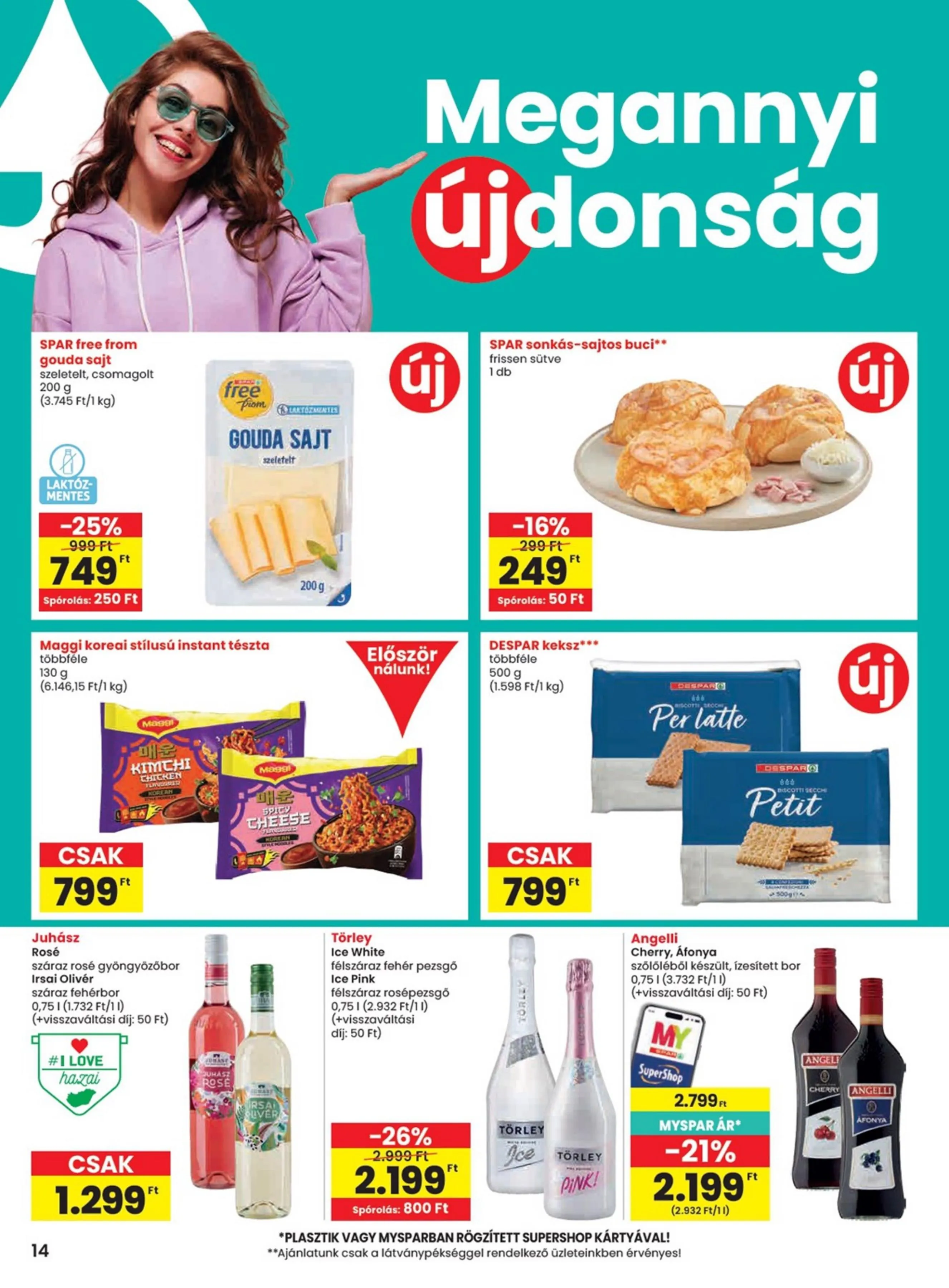 Spar akciós újság 04.16–04.22 – 14. oldal