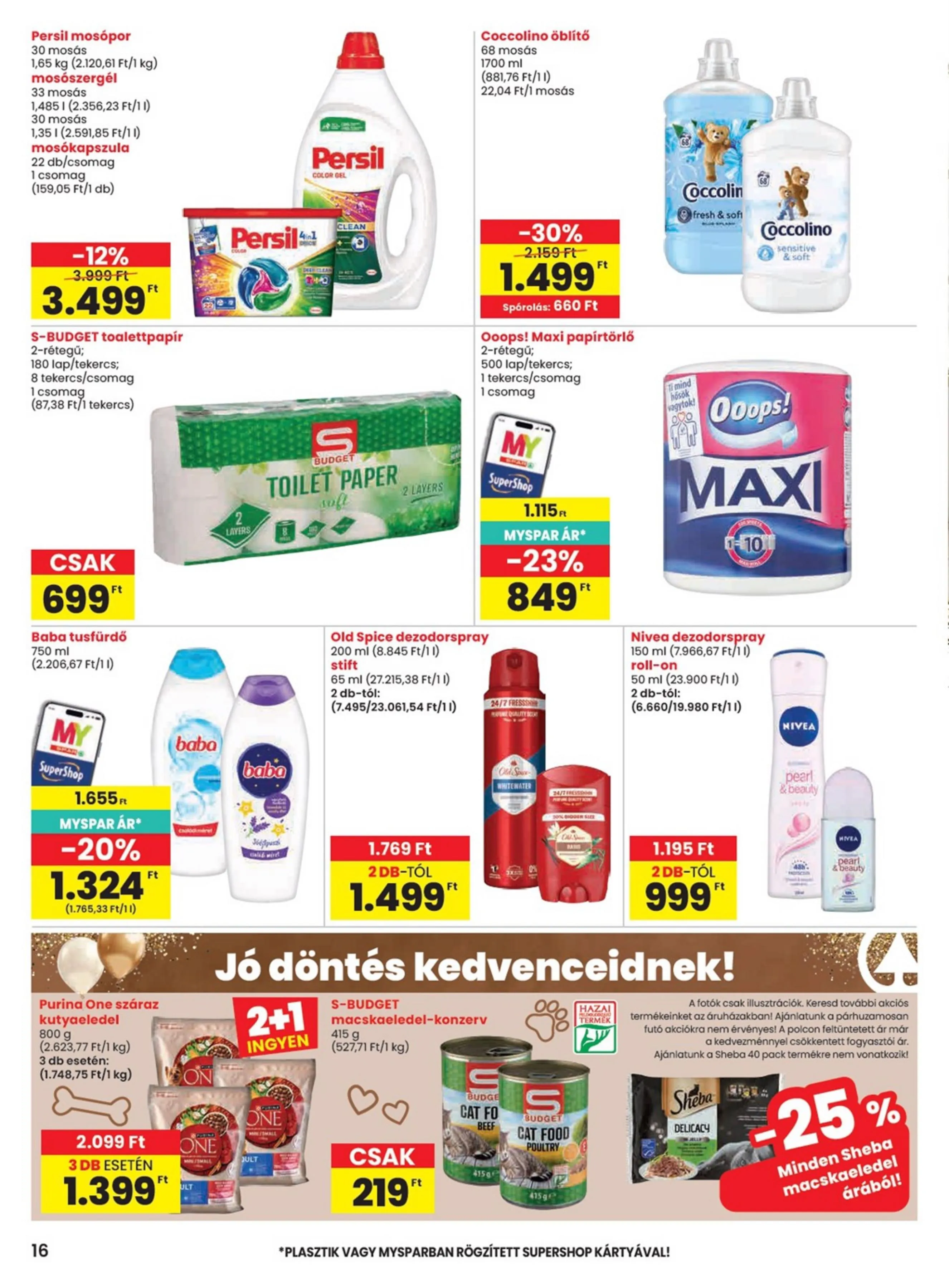 Spar akciós újság 04.16–04.22 – 16. oldal