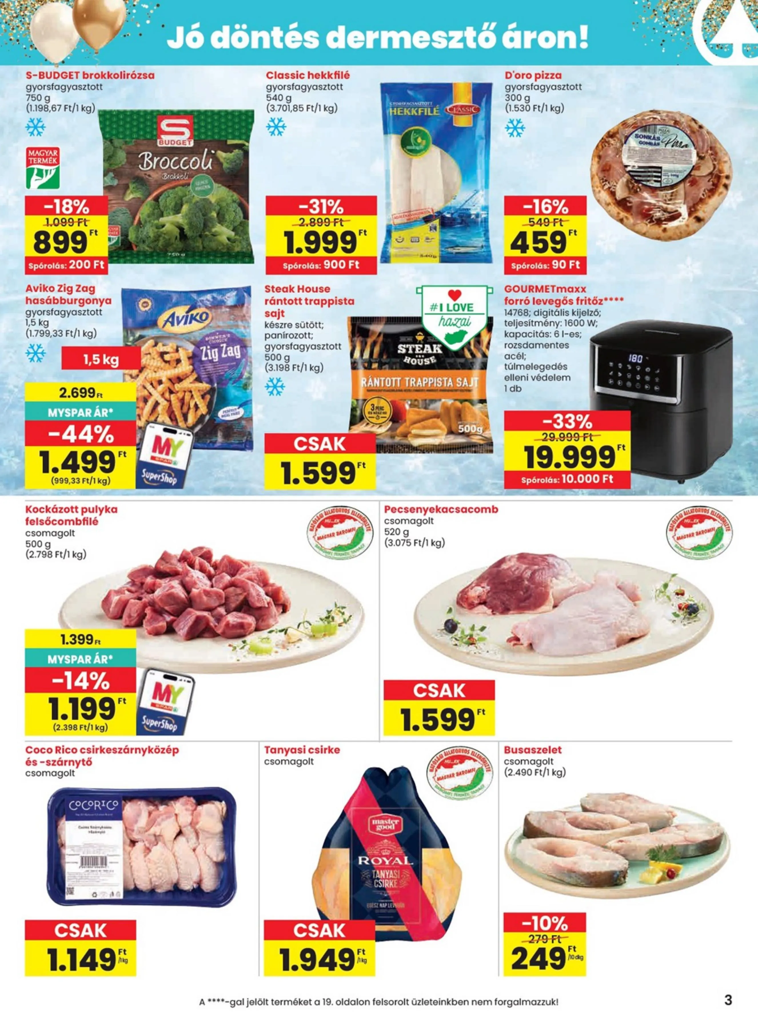 Spar akciós újság 04.16–04.22 – 3. oldal