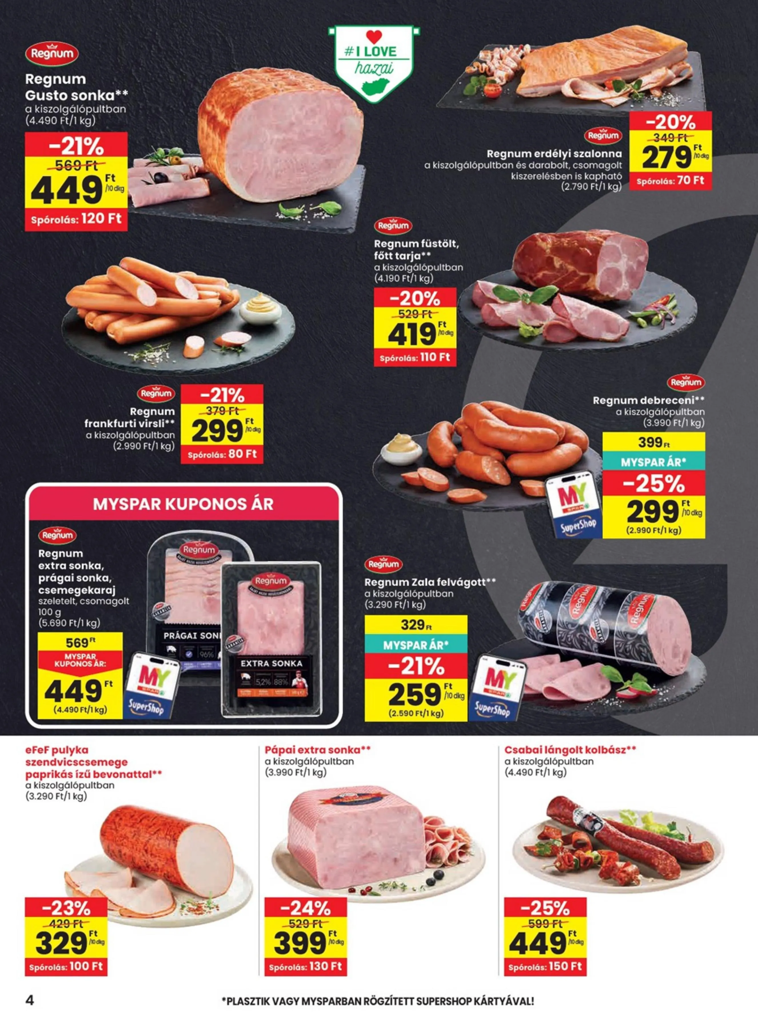 Spar akciós újság 04.16–04.22 – 4. oldal