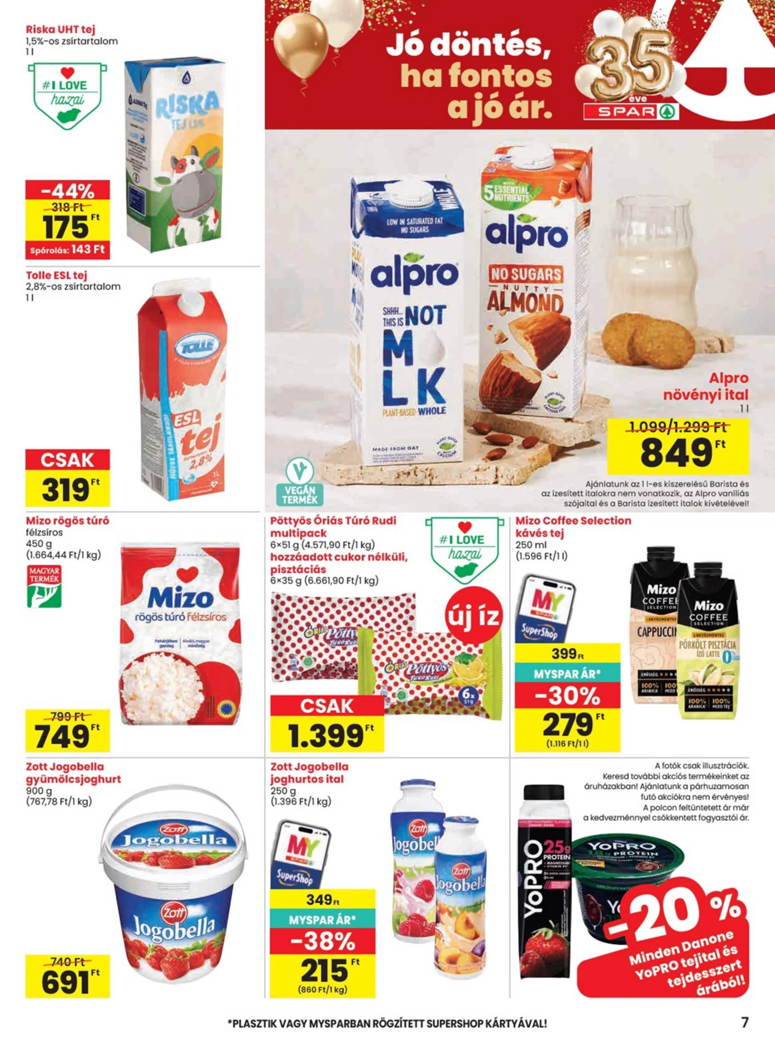 Spar akciós újság 04.16–04.22 – 7. oldal