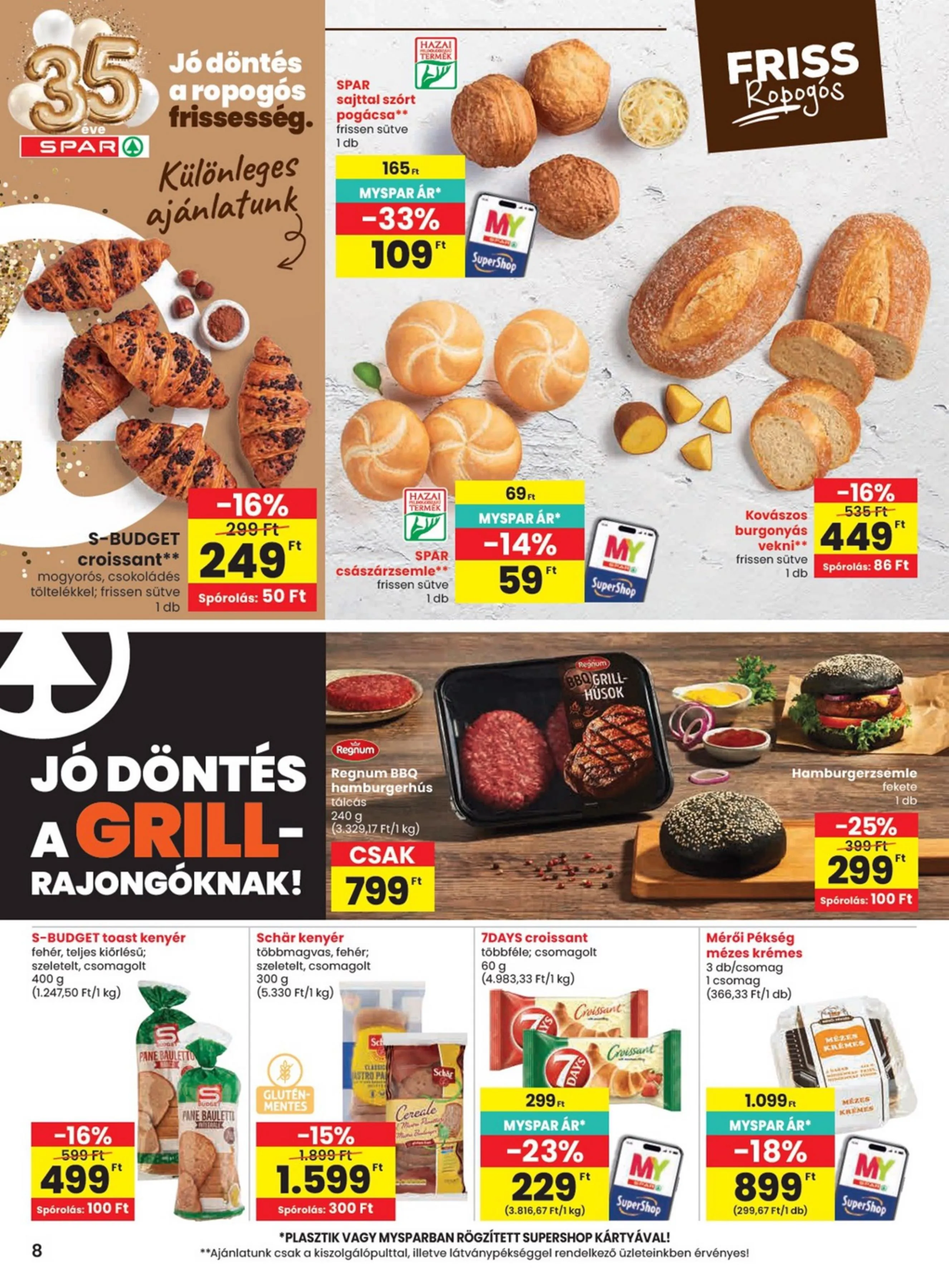 Spar akciós újság 04.16–04.22 – 8. oldal