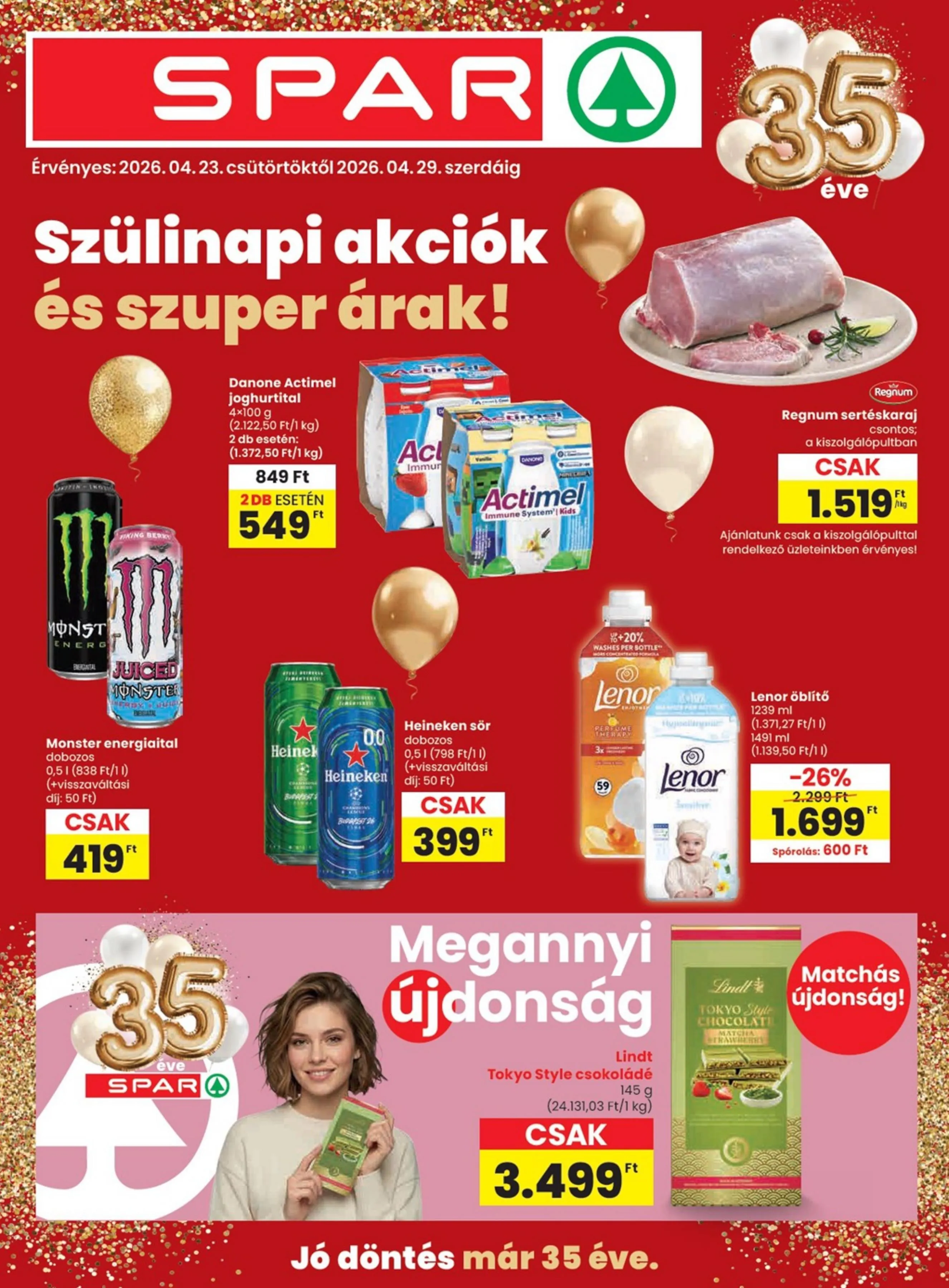 Spar akciós újság 04.23–04.29