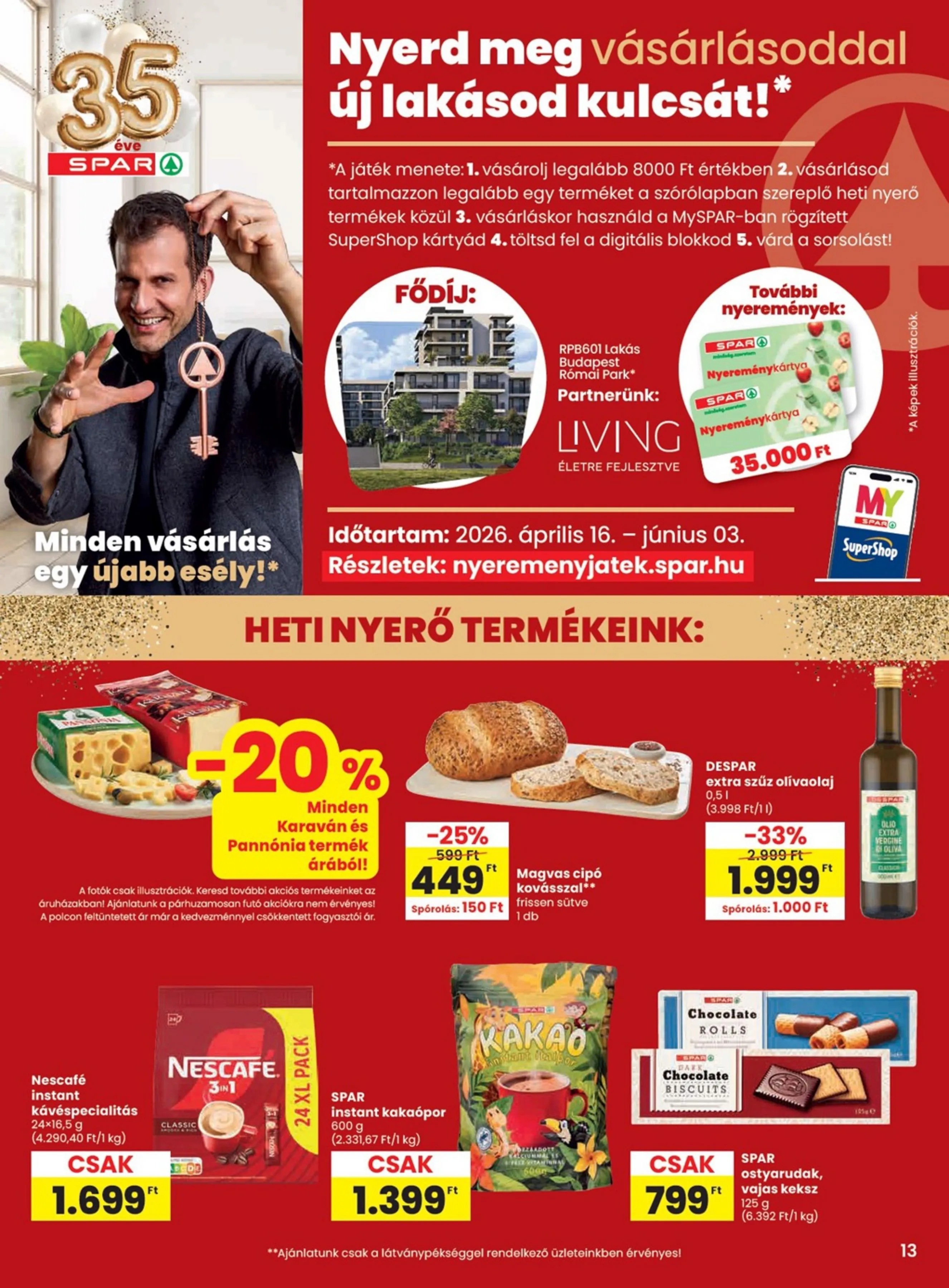 Spar akciós újság 04.23–04.29 – 13. oldal