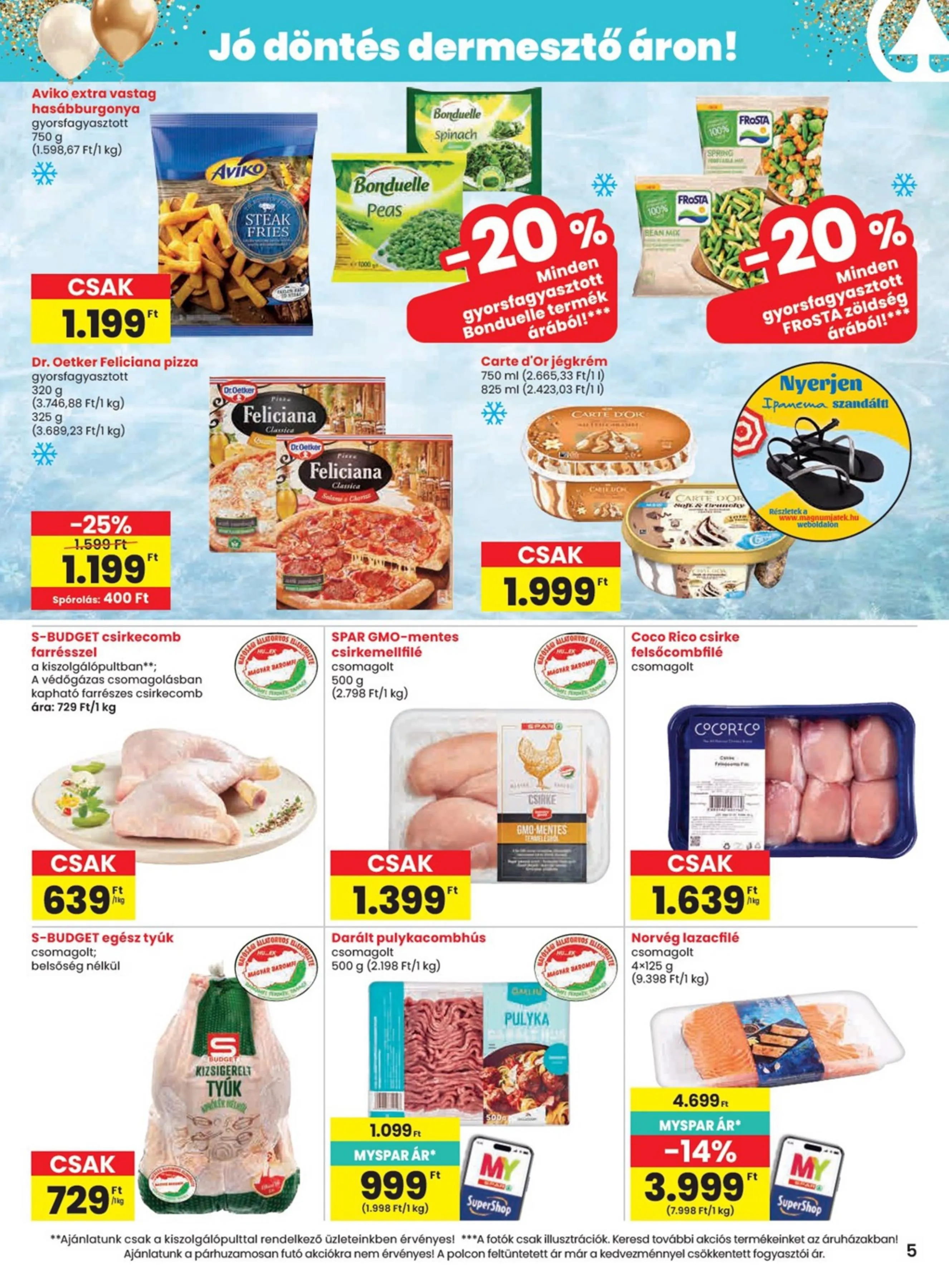 Spar akciós újság 04.23–04.29 – 5. oldal