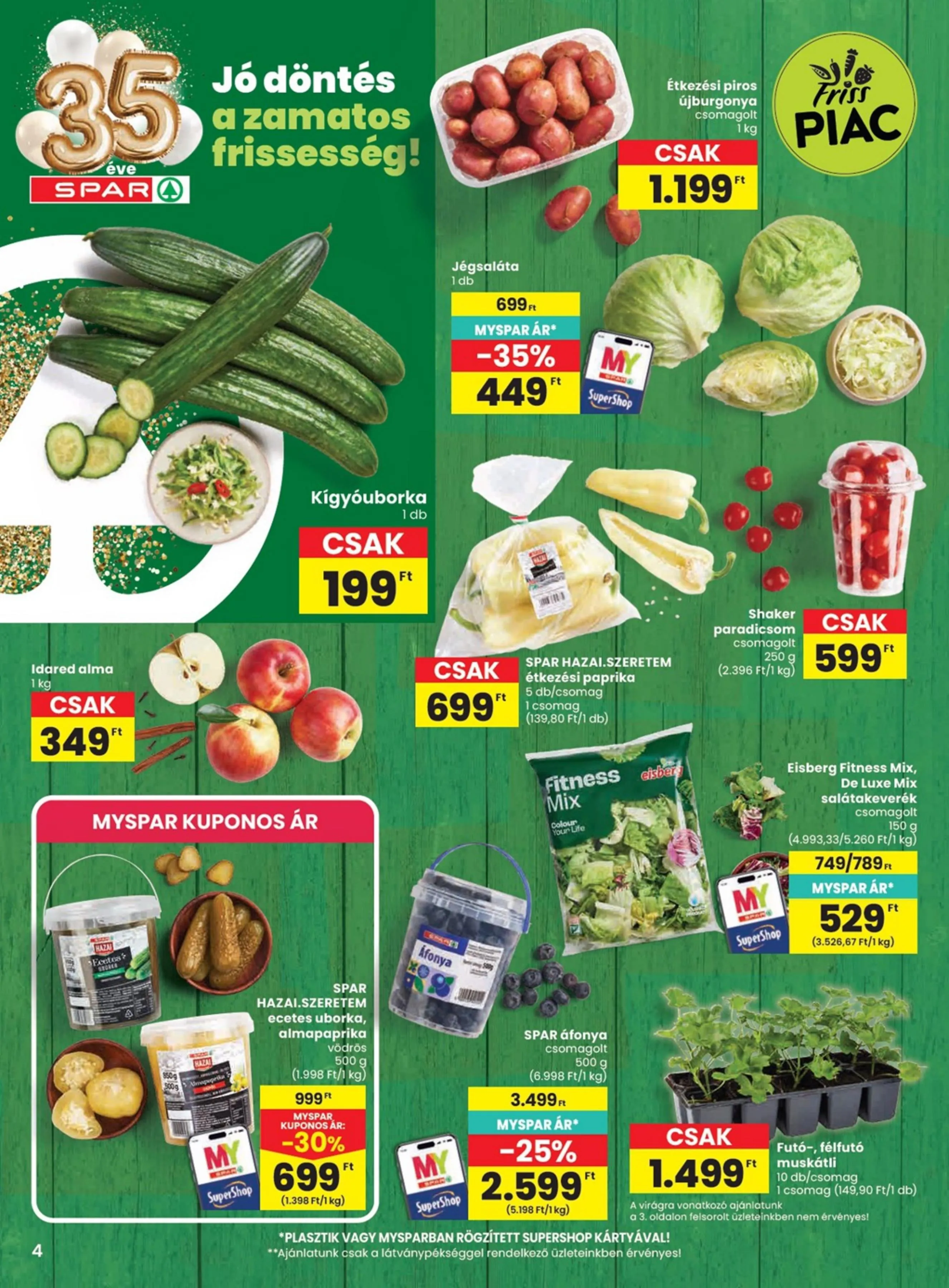 Spar akciós újság 04.30–05.06 – 4. oldal
