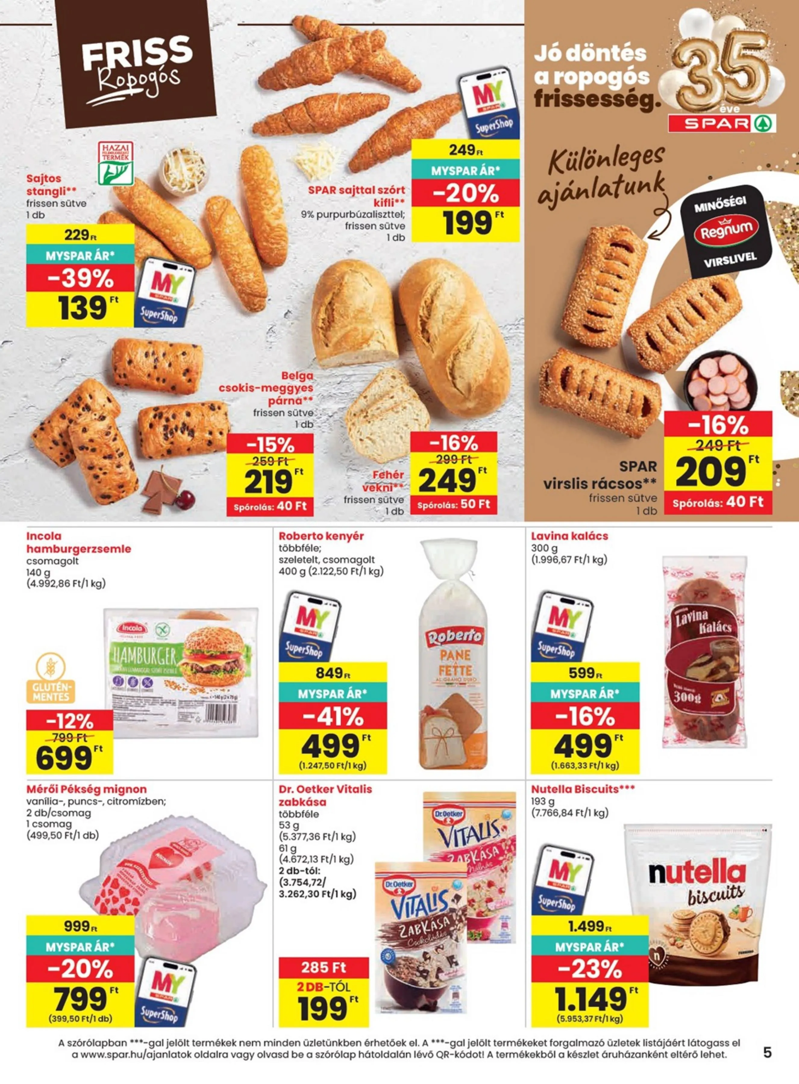 Spar akciós újság 04.30–05.06 – 5. oldal