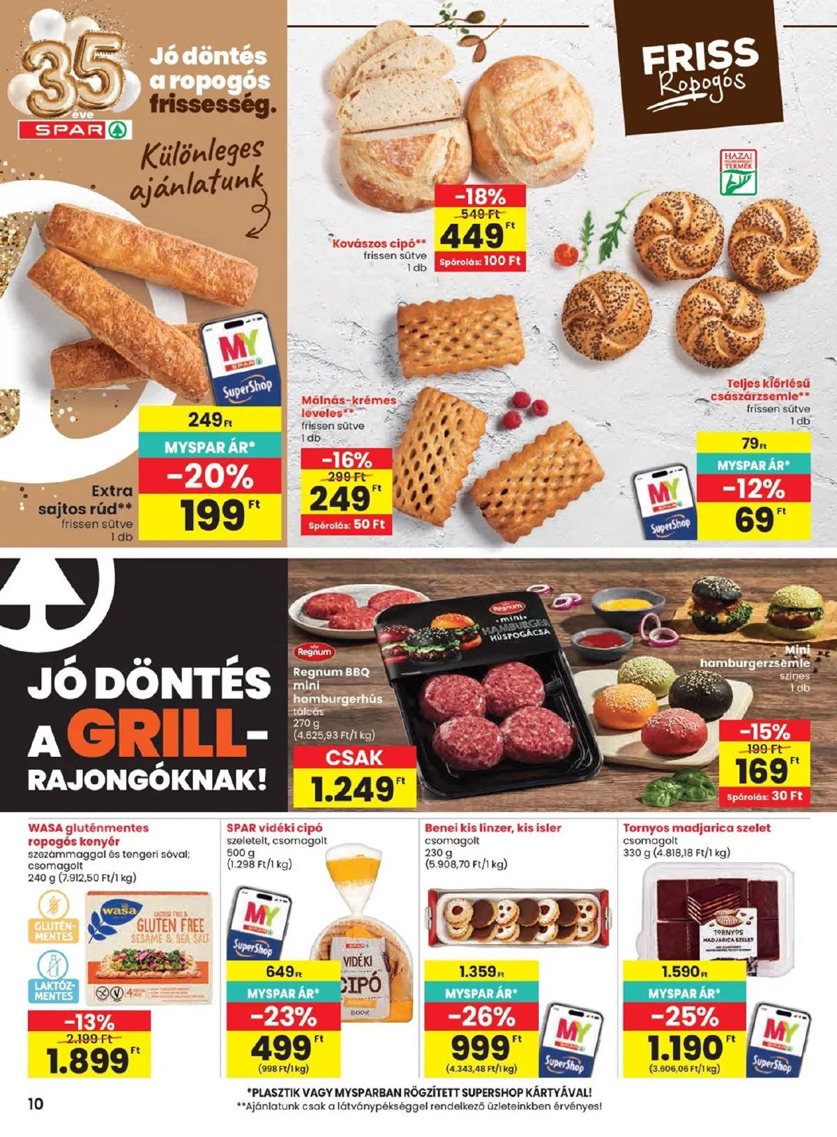 Spar akciós újság 05.07–05.13 – 10. oldal