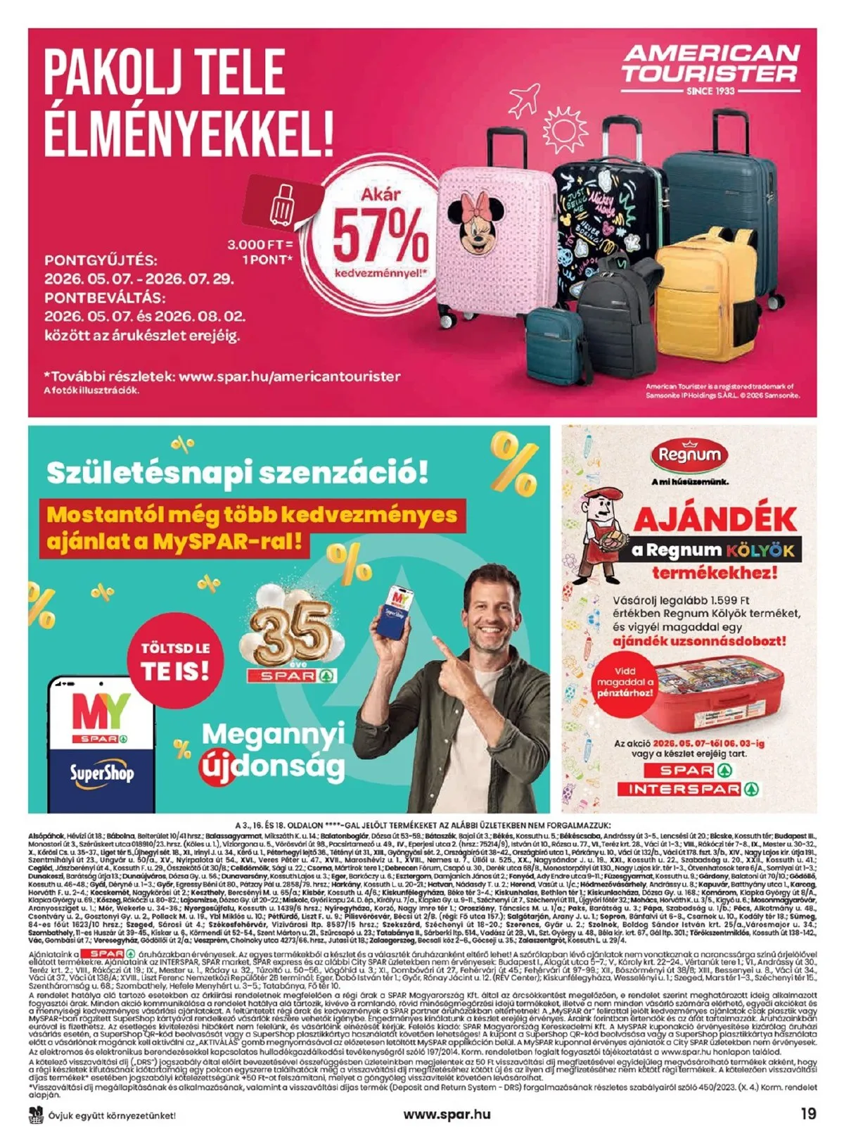 Spar akciós újság 05.07–05.13 – 19. oldal