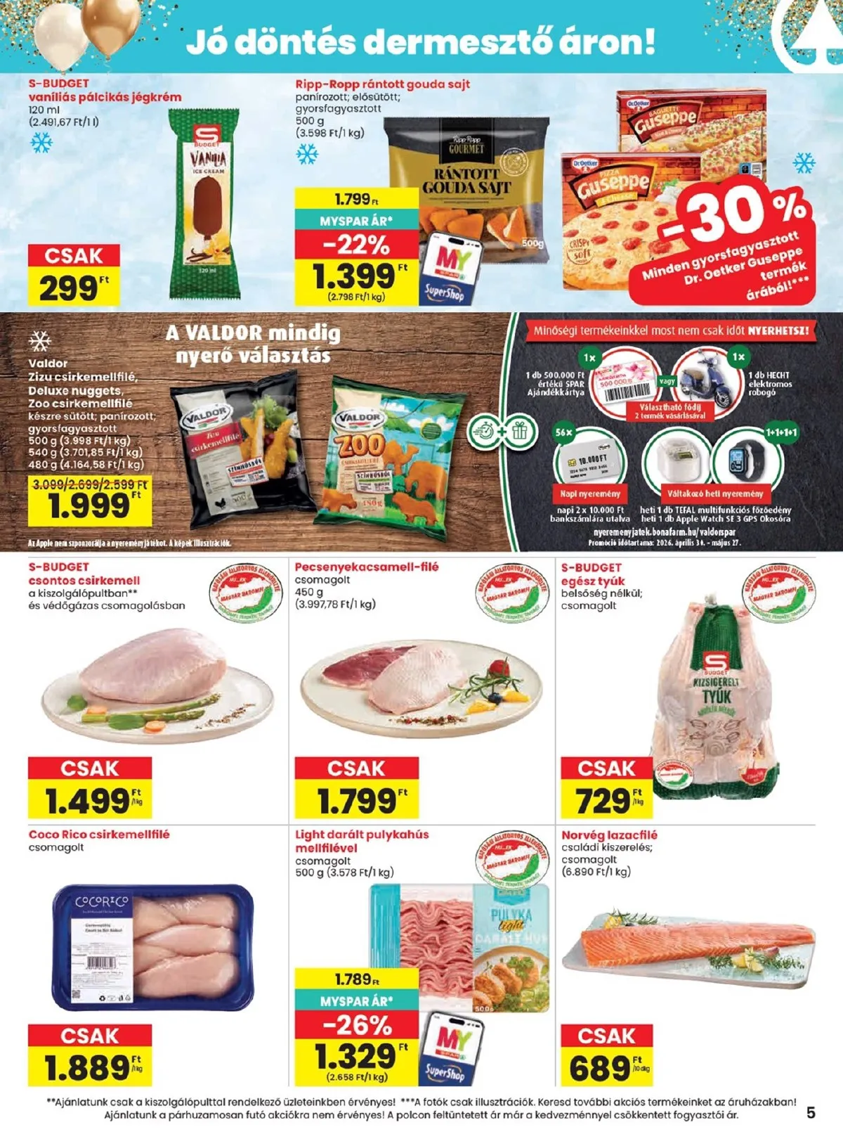 Spar akciós újság 05.07–05.13 – 5. oldal