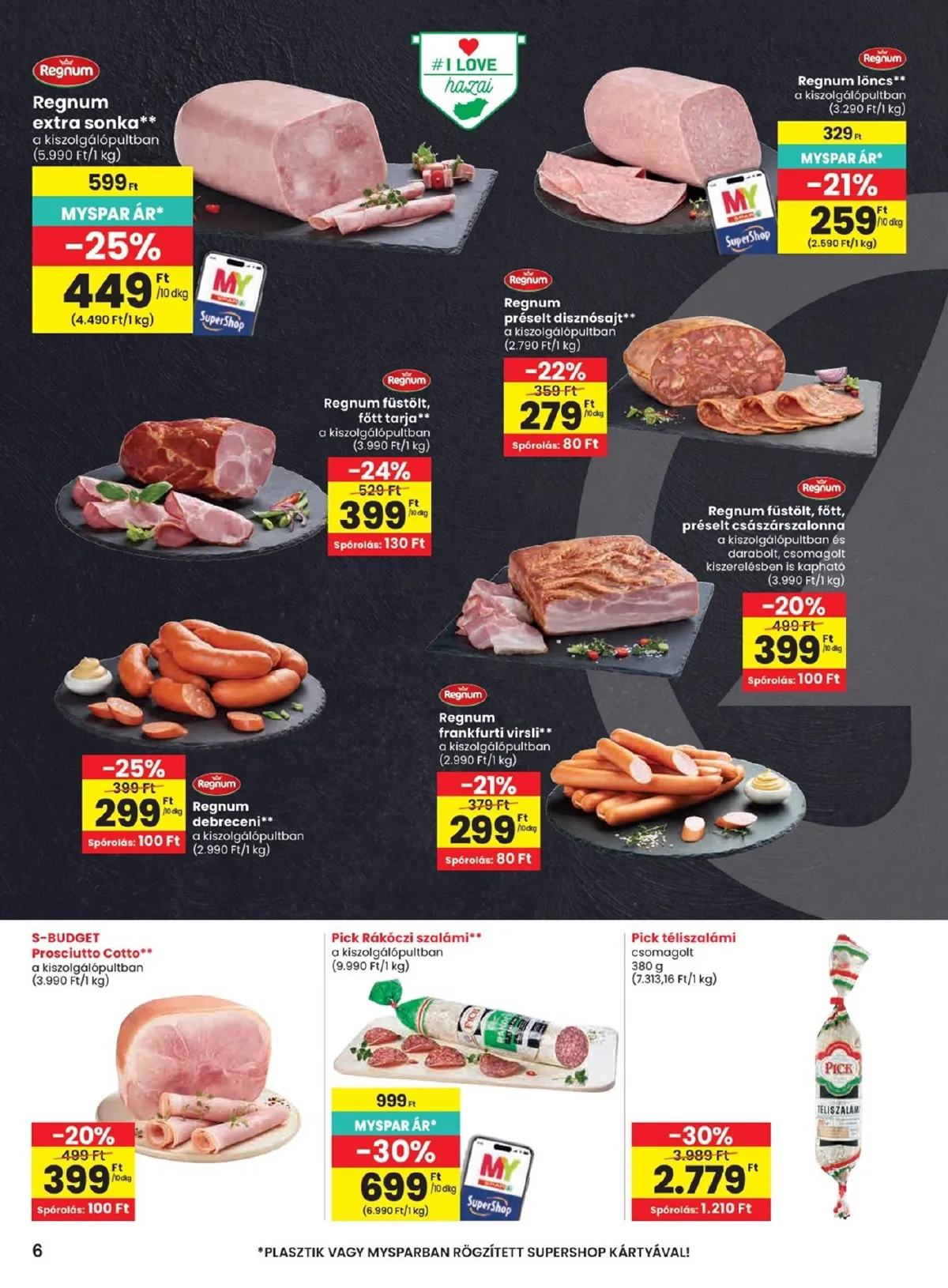 Spar akciós újság 05.07–05.13 – 6. oldal