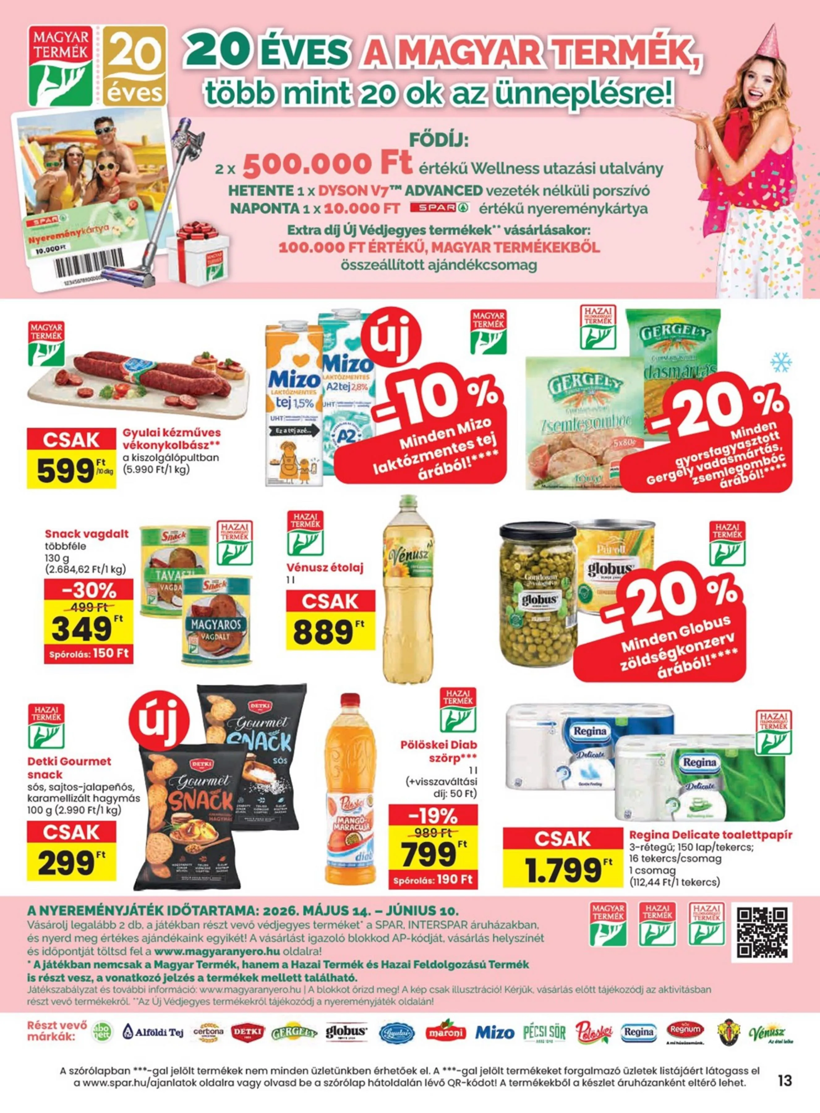 Spar akciós újság 05.14–05.20 – 13. oldal