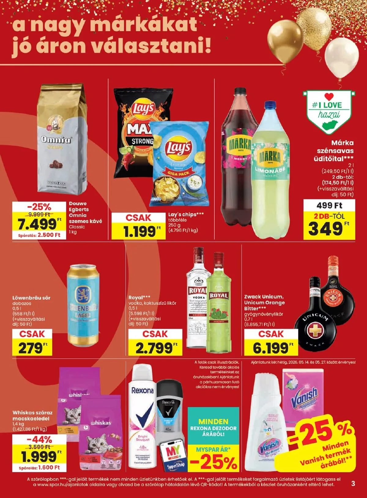 Spar akciós újság 05.14–05.20 – 3. oldal