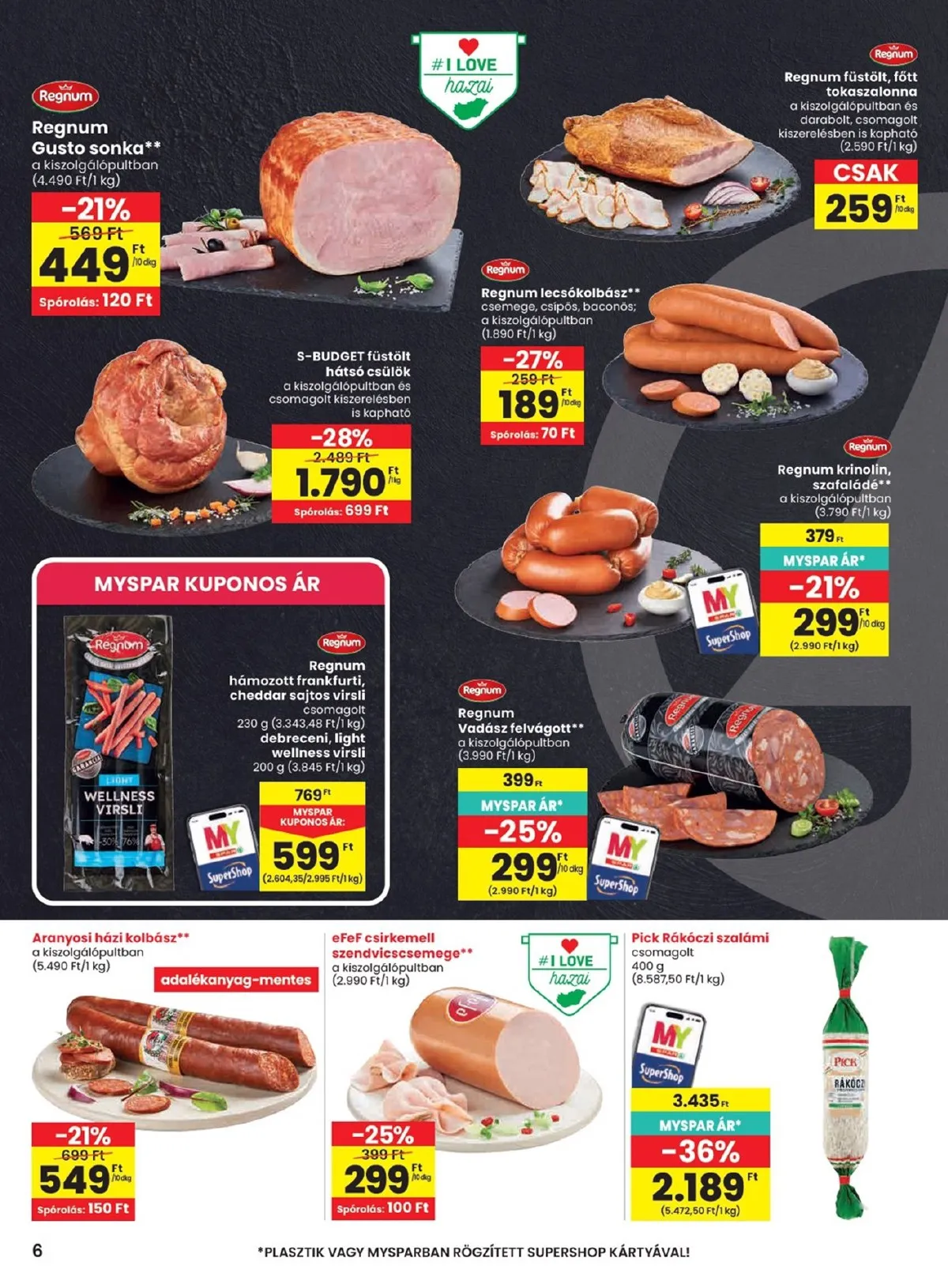 Spar akciós újság 05.14–05.20 – 6. oldal