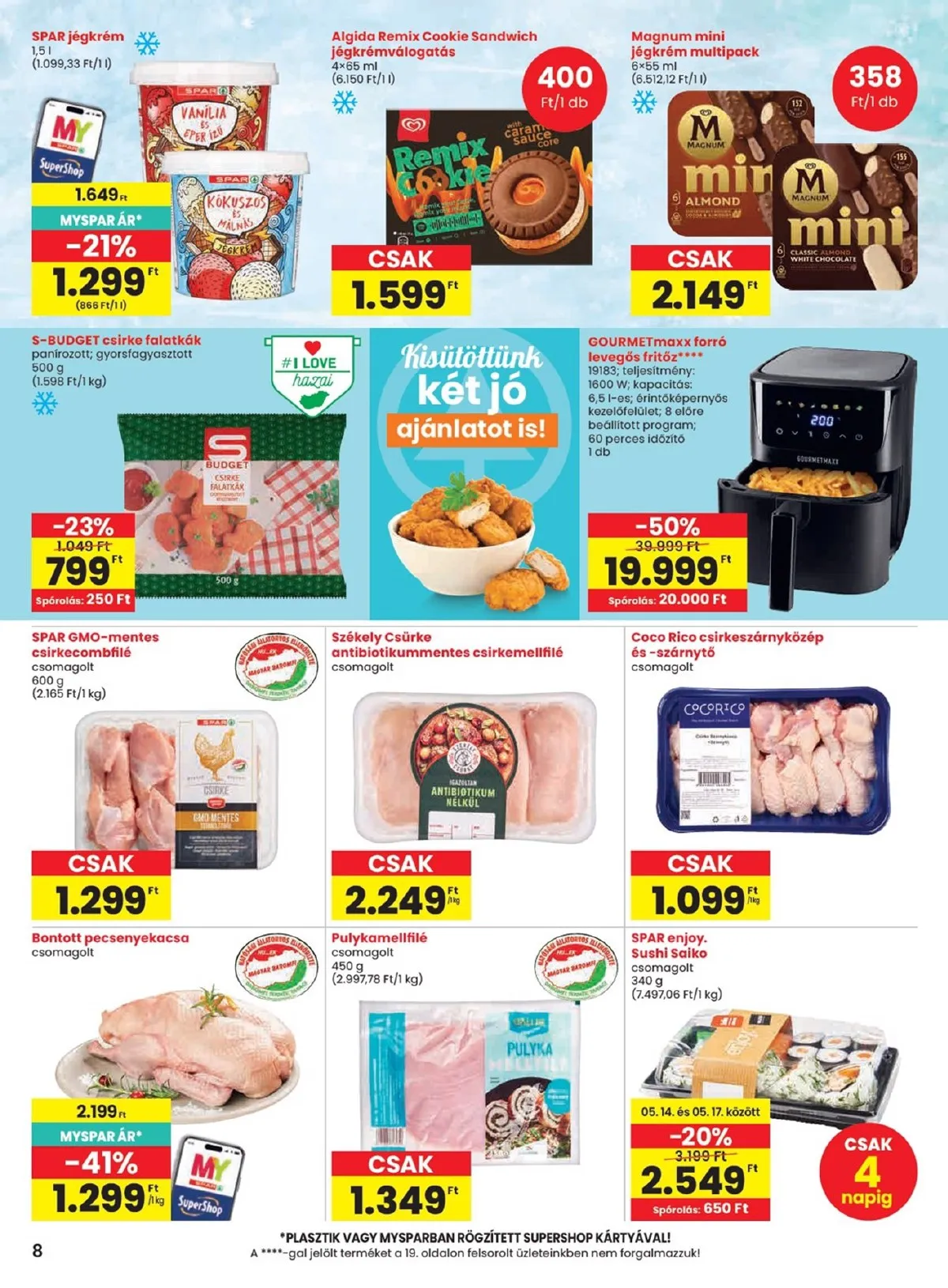Spar akciós újság 05.14–05.20 – 8. oldal