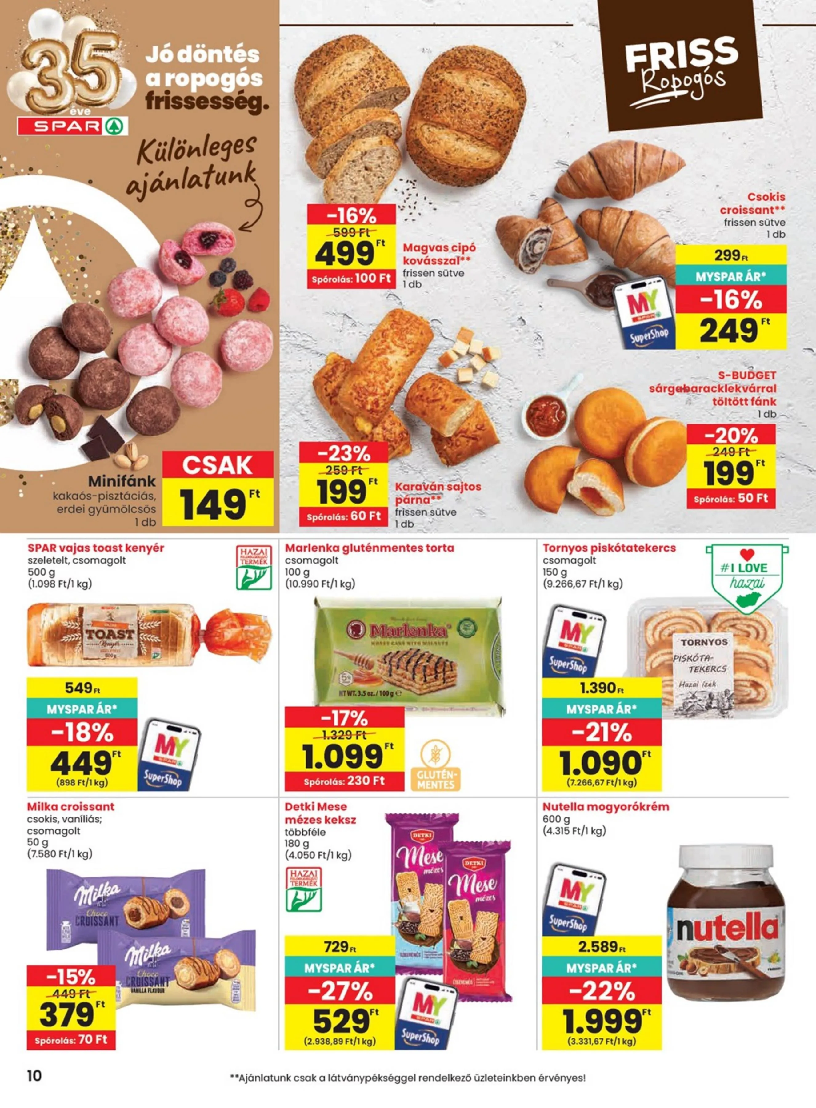 Spar akciós újság 05.21–05.27 – 10. oldal