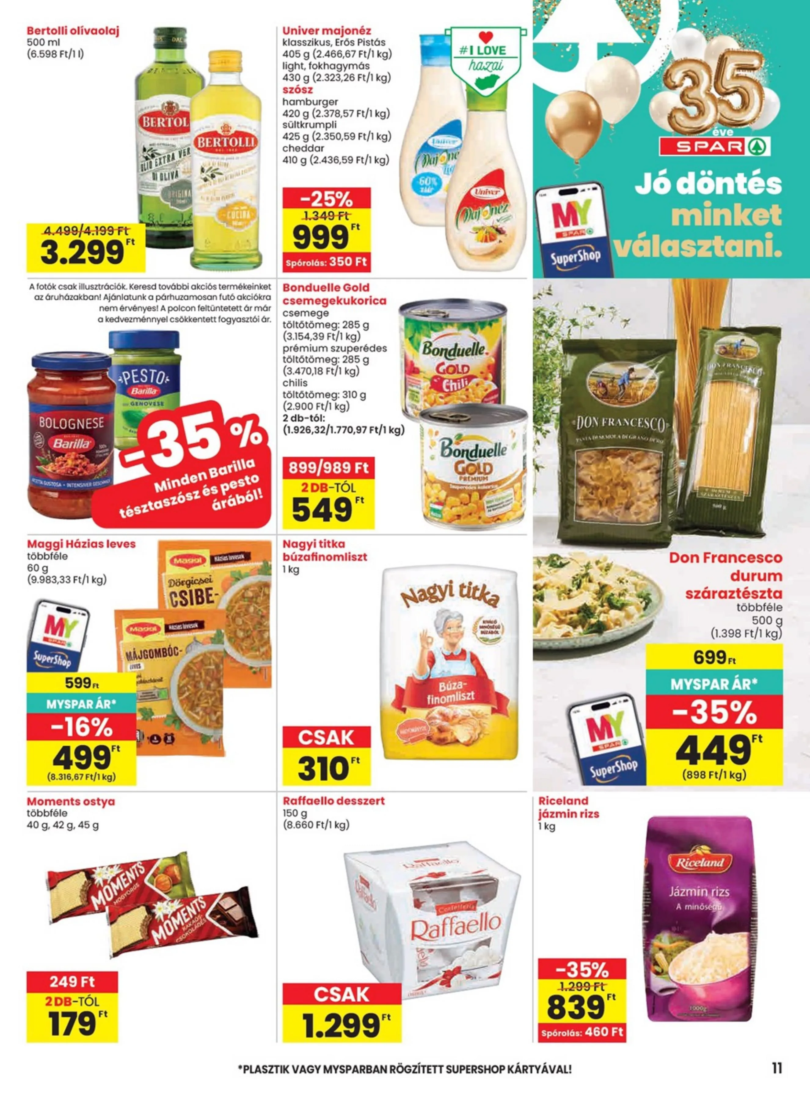 Spar akciós újság 05.21–05.27 – 11. oldal