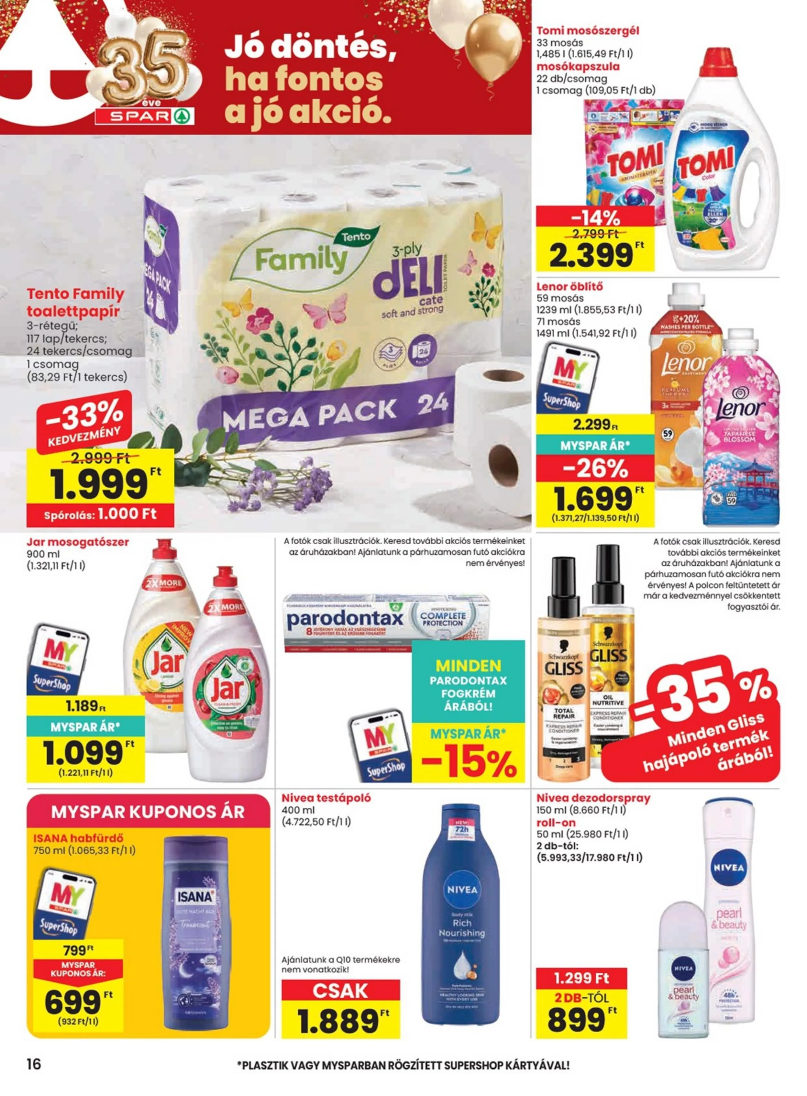 Spar akciós újság 05.21–05.27 – 16. oldal