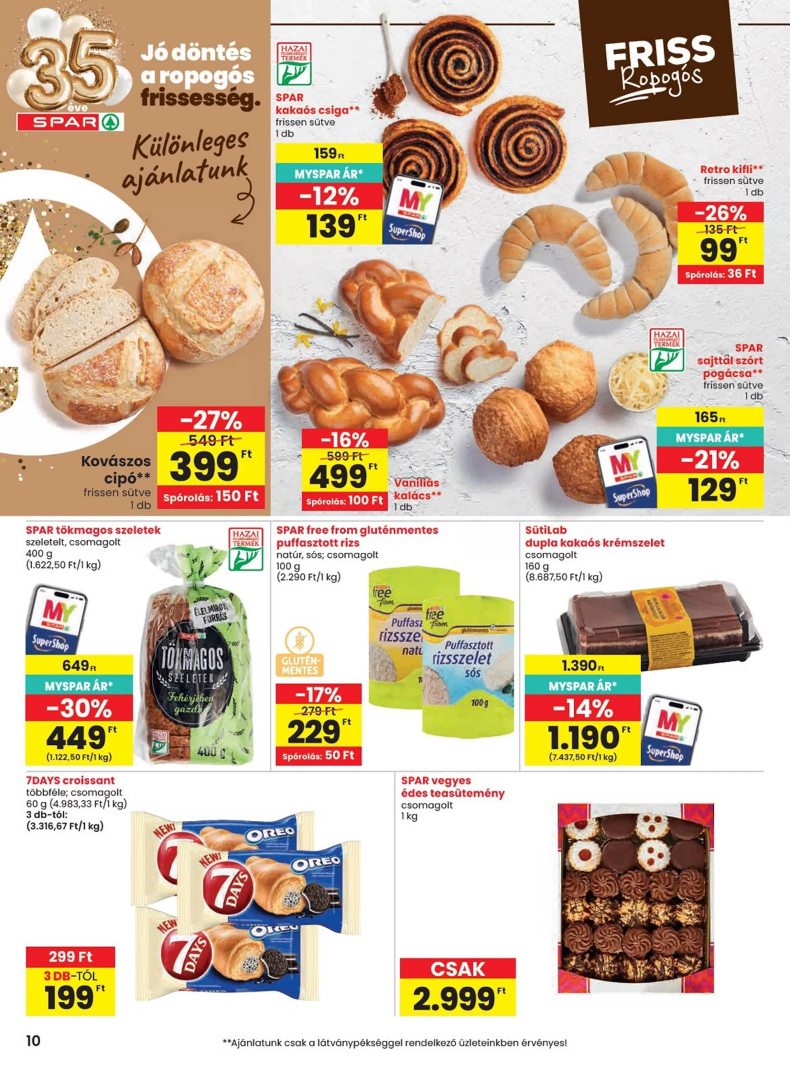 Spar akciós újság 05.28–06.03 – 10. oldal
