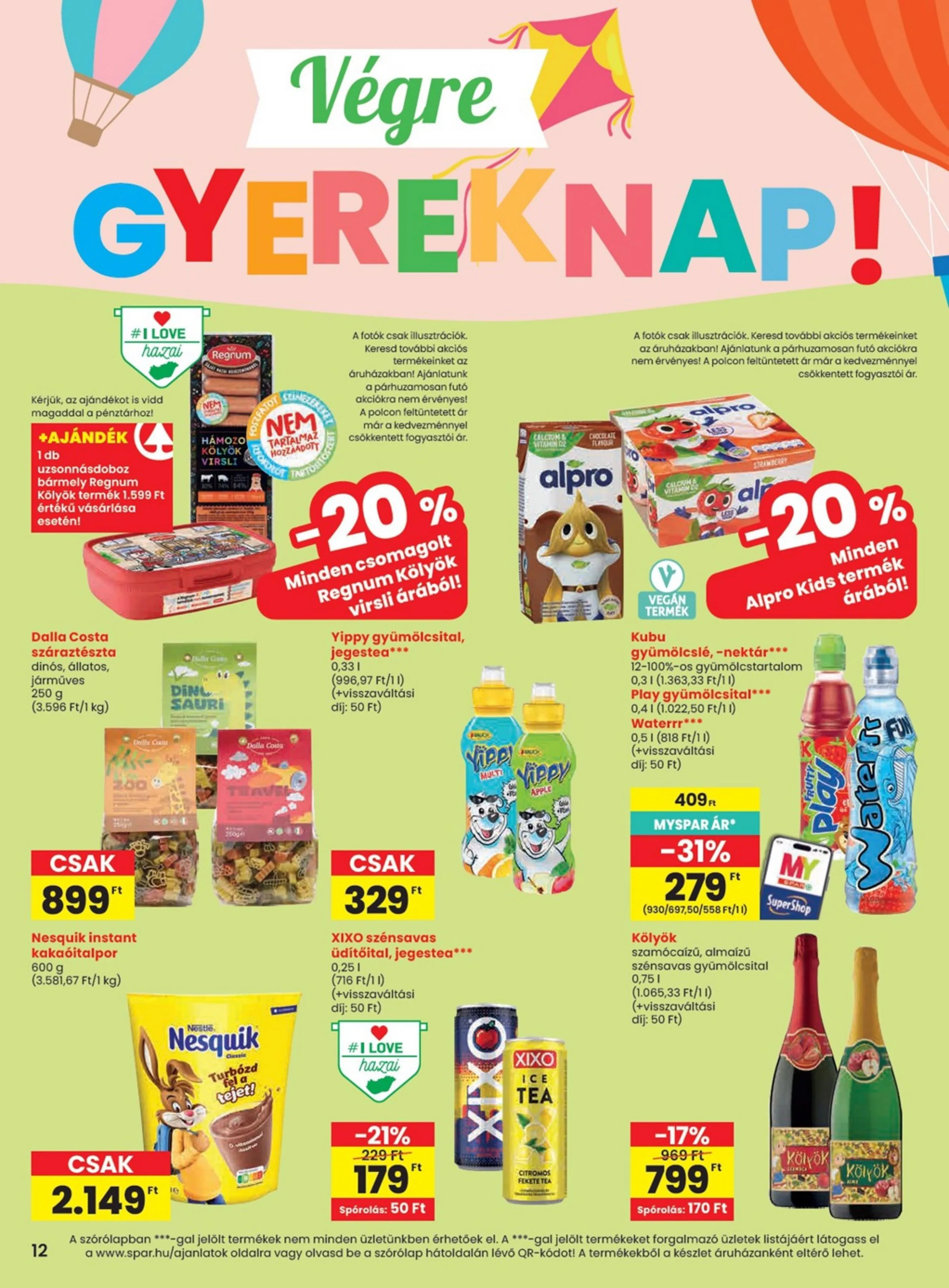 Spar akciós újság 05.28–06.03 – 12. oldal