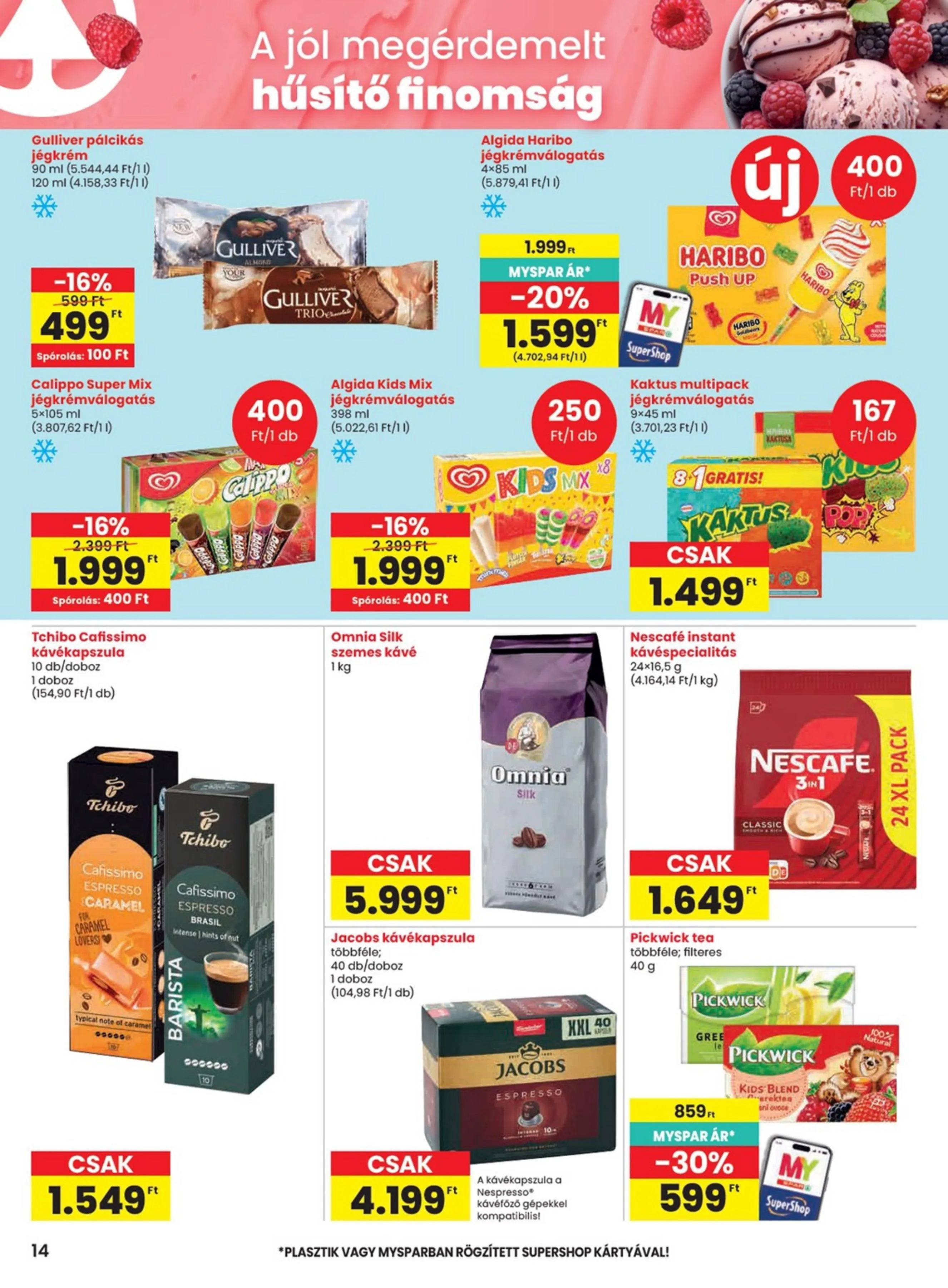 Spar akciós újság 05.28–06.03 – 14. oldal