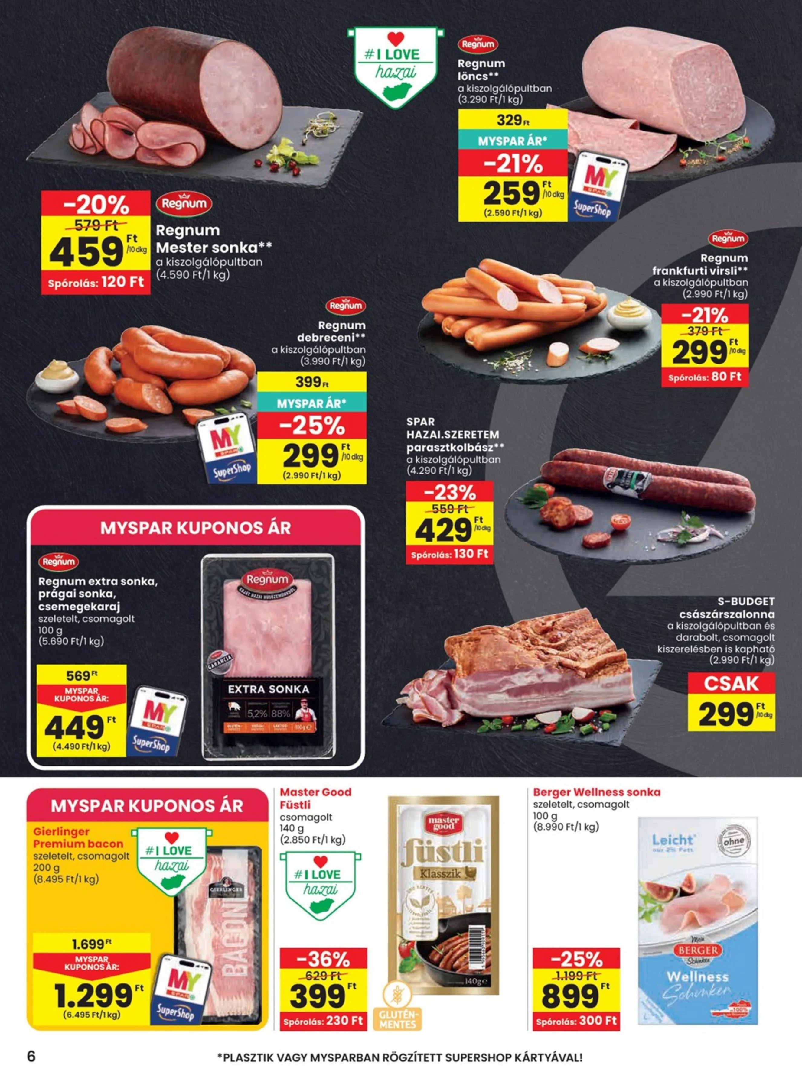 Spar akciós újság 05.28–06.03 – 6. oldal