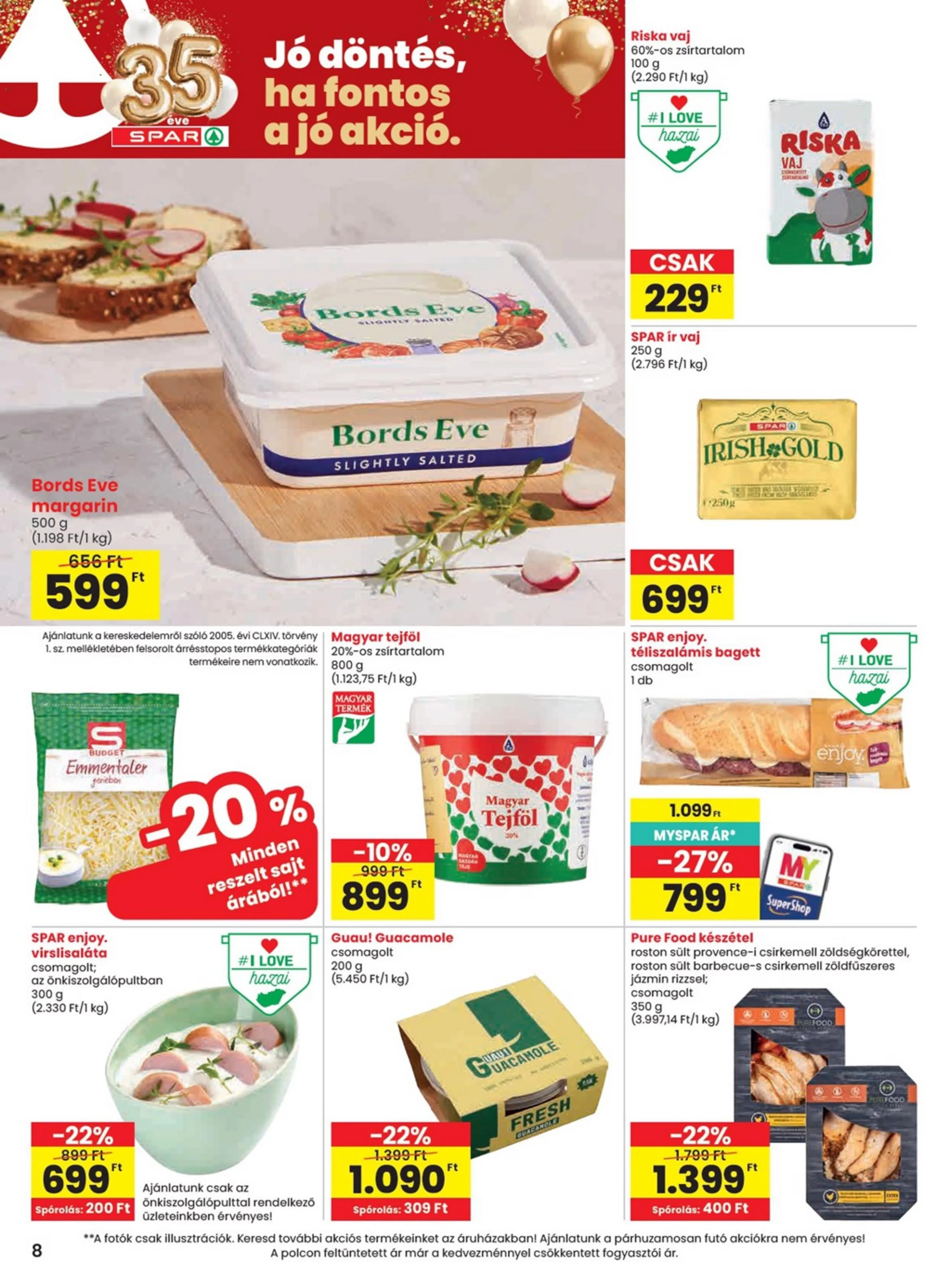 Spar akciós újság 05.28–06.03 – 8. oldal