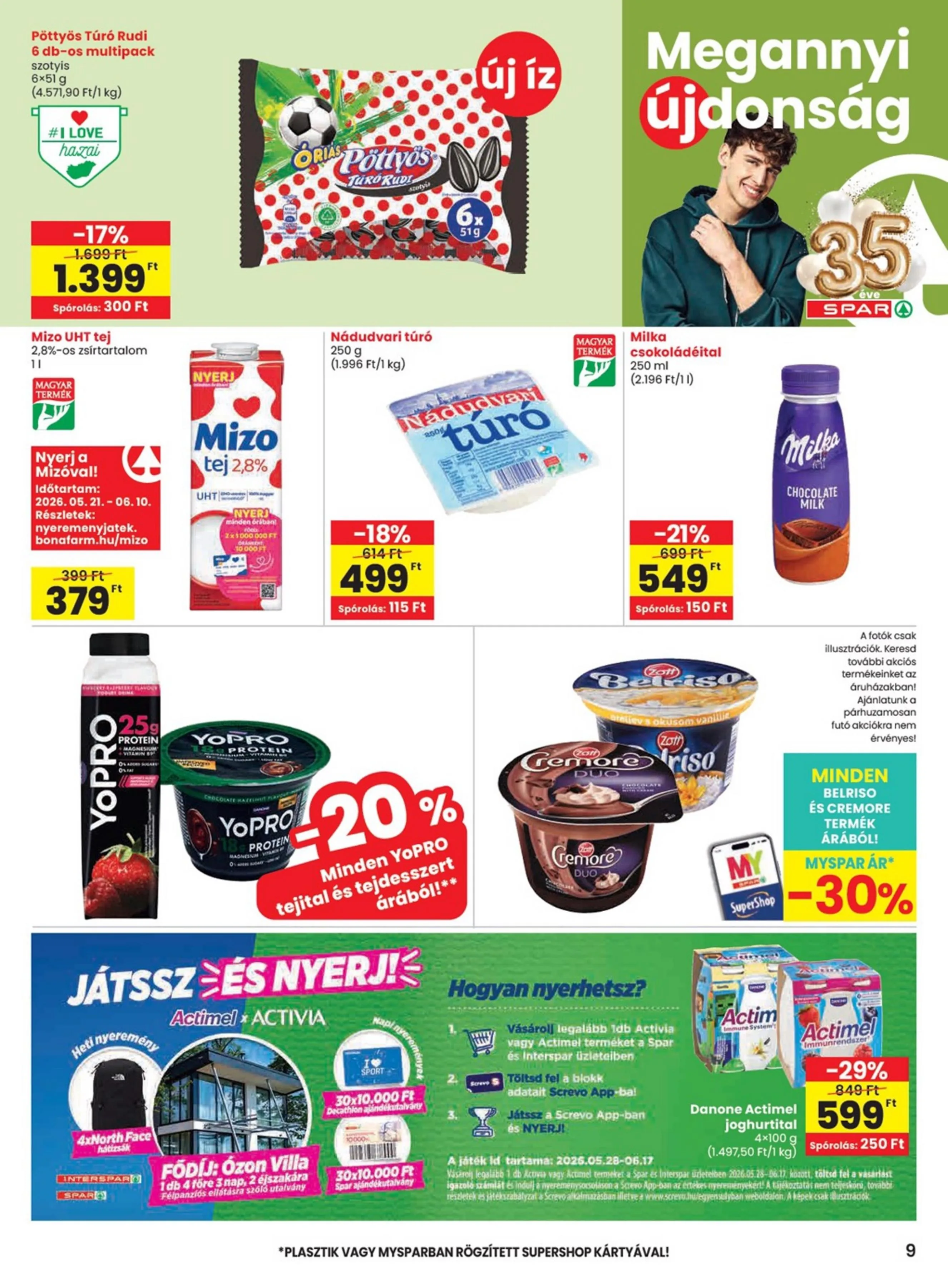 Spar akciós újság 05.28–06.03 – 9. oldal