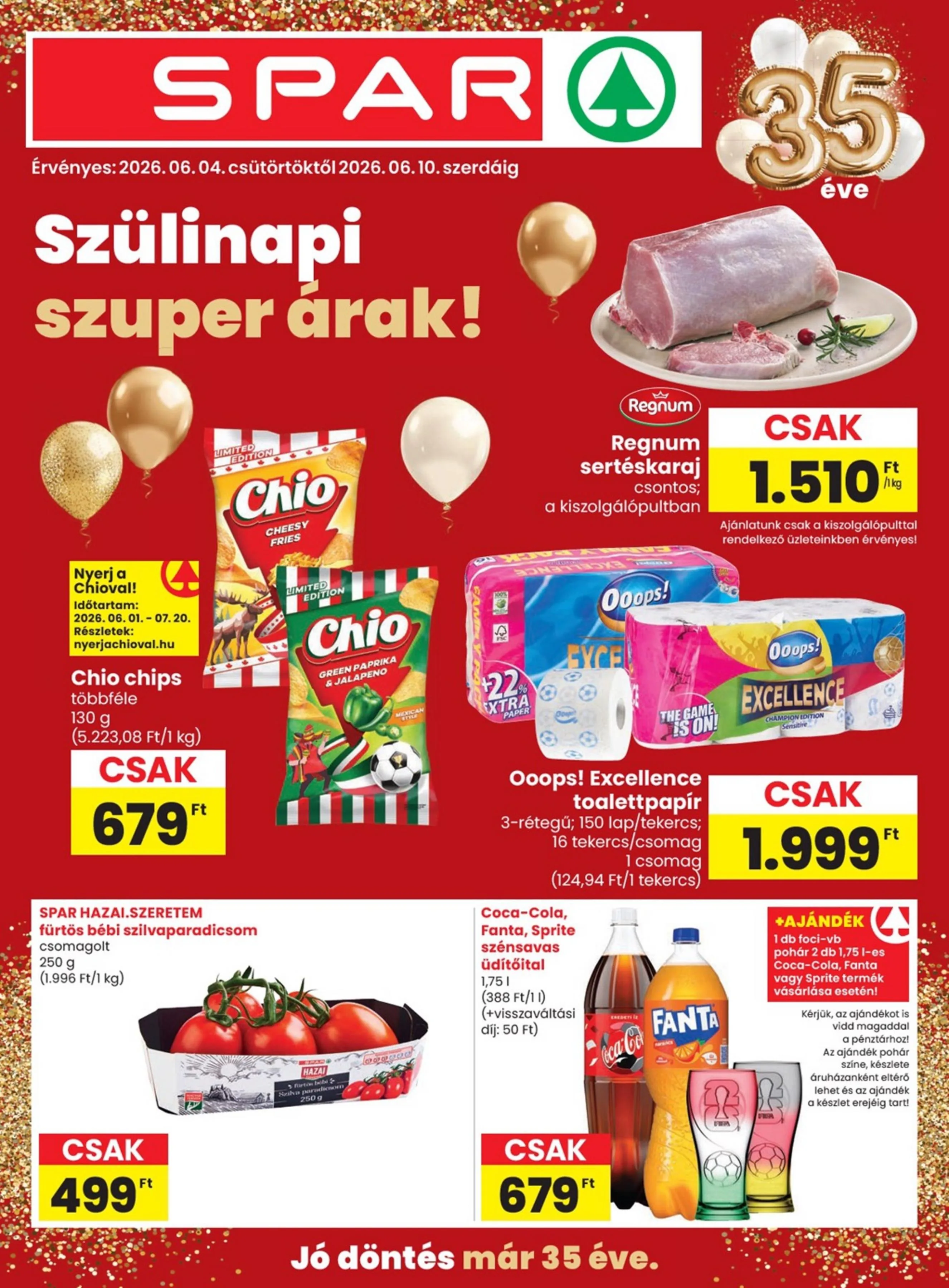 Spar akciós újság 06.04–06.10