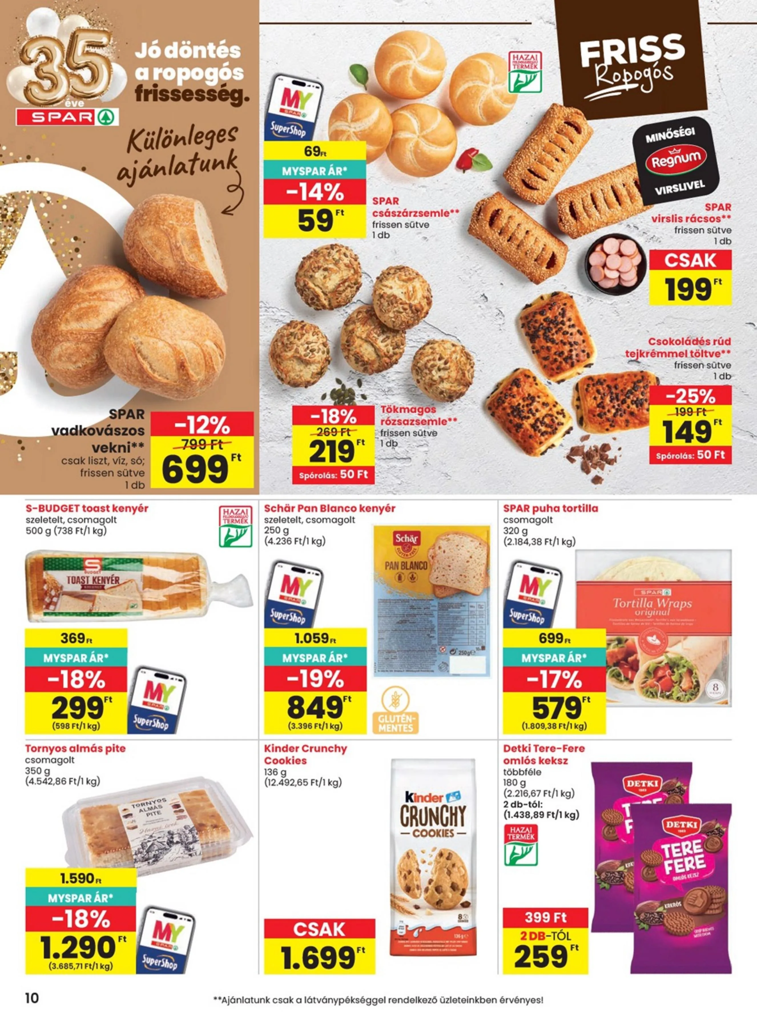 Spar akciós újság 06.04–06.10 – 10. oldal
