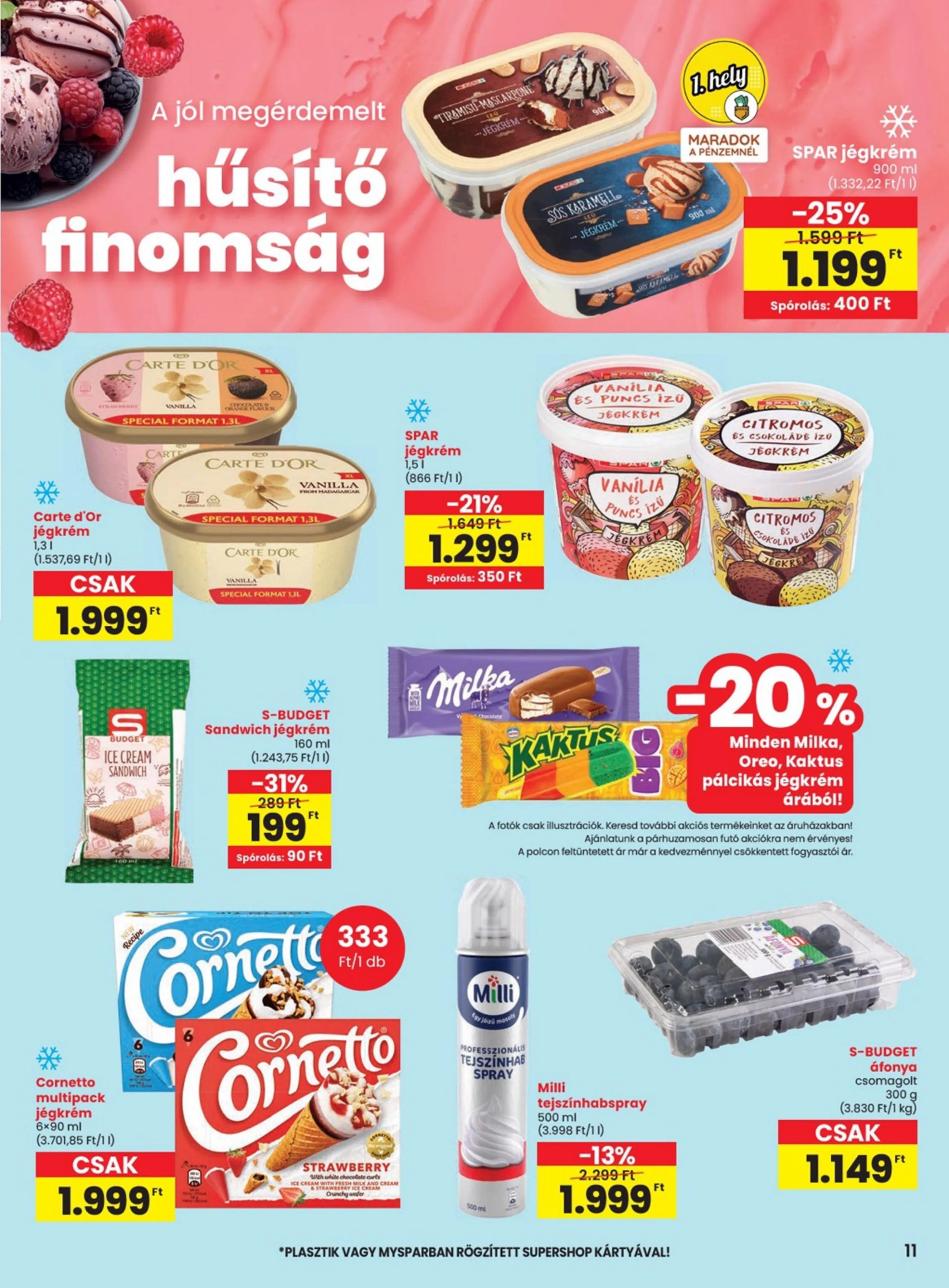 Spar akciós újság 06.04–06.10 – 11. oldal