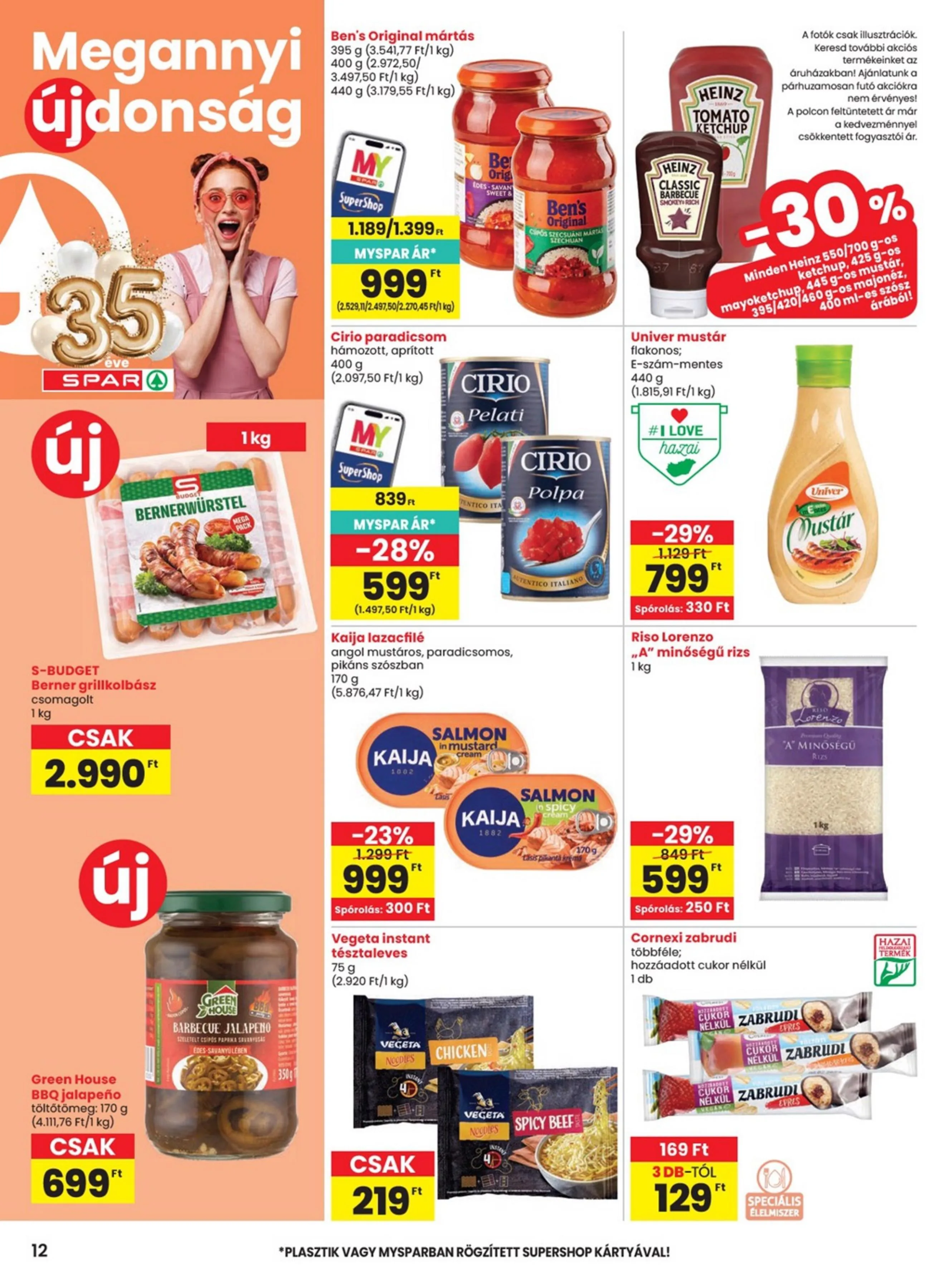 Spar akciós újság 06.04–06.10 – 12. oldal