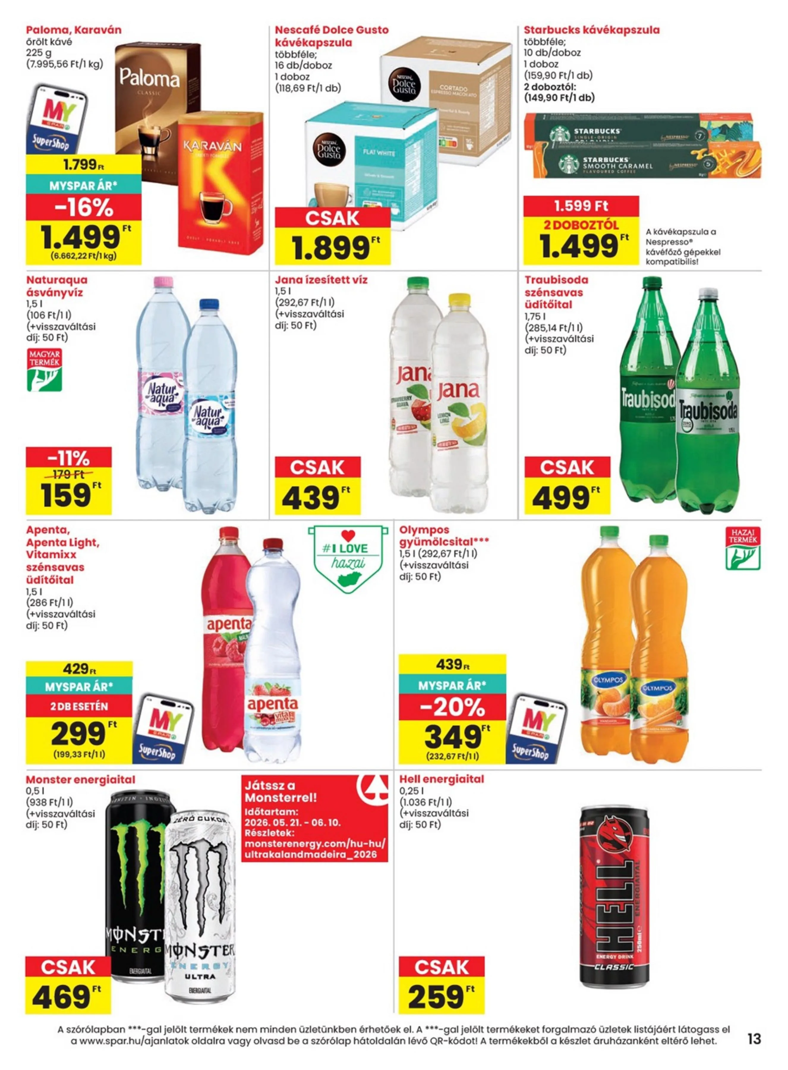 Spar akciós újság 06.04–06.10 – 13. oldal
