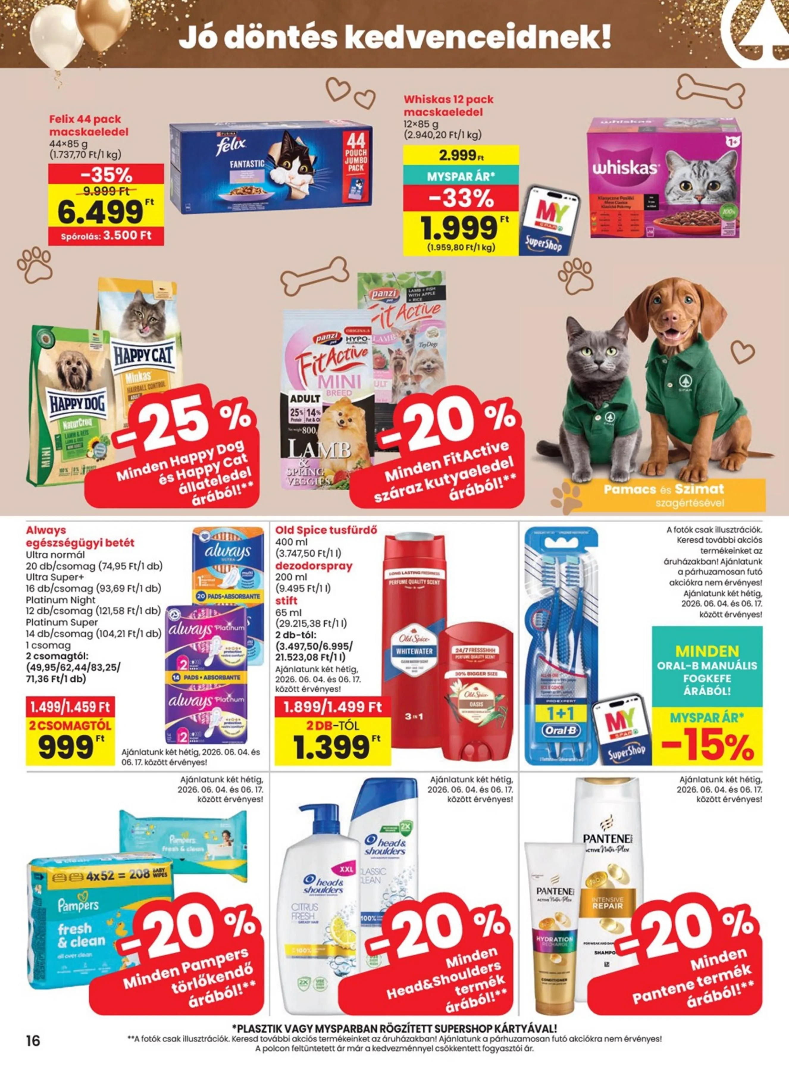 Spar akciós újság 06.04–06.10 – 16. oldal