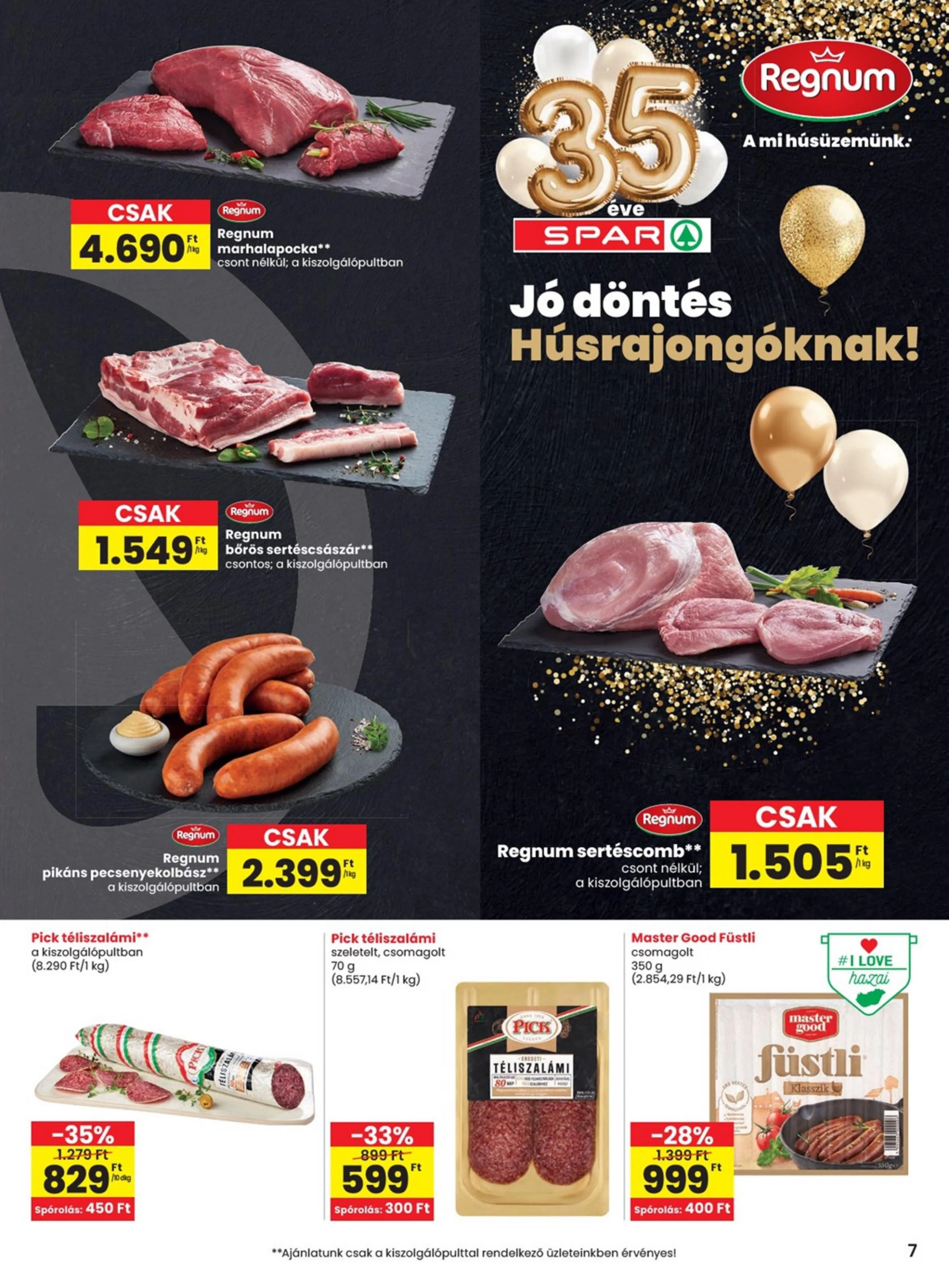 Spar akciós újság 06.04–06.10 – 7. oldal