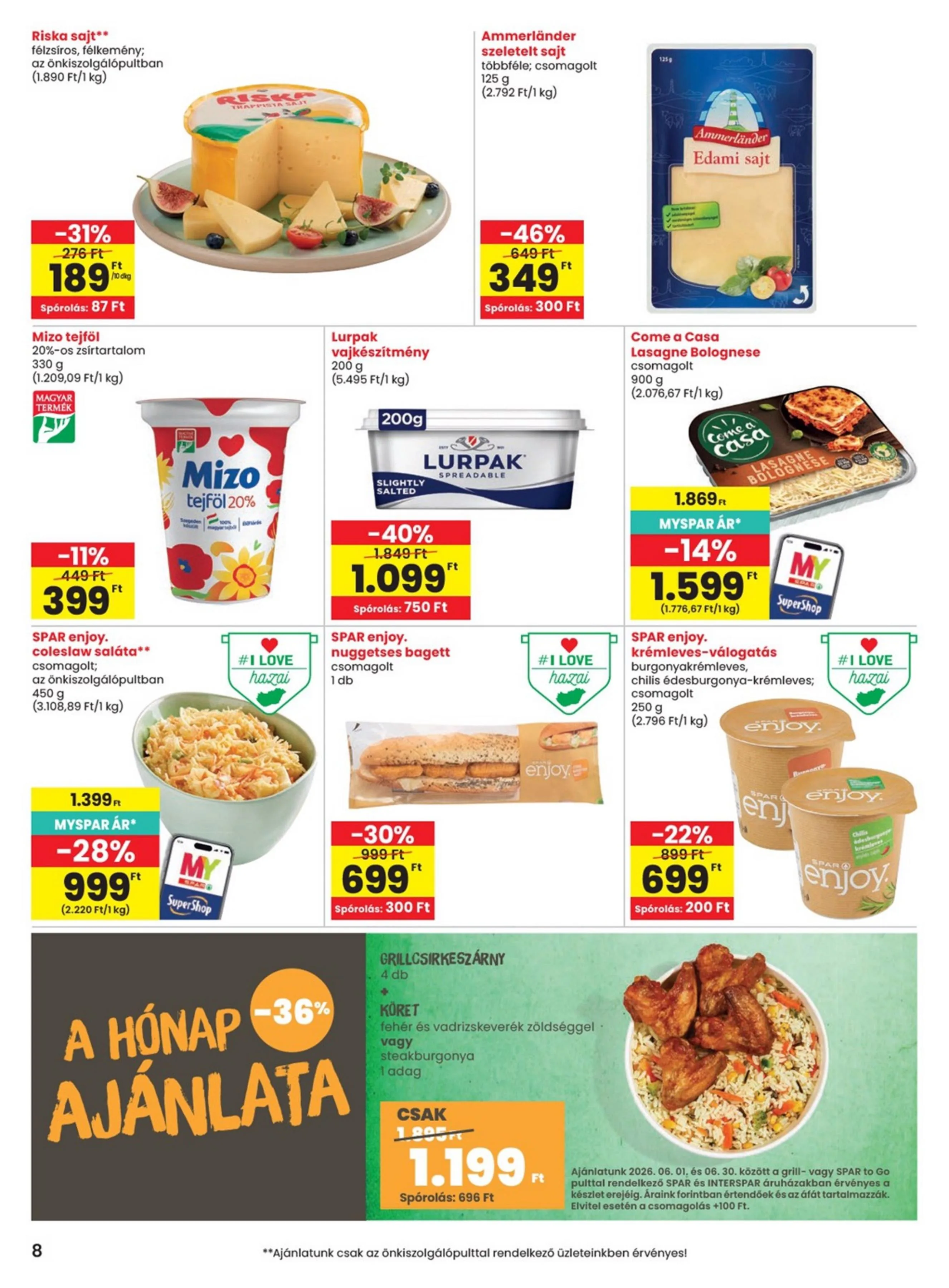Spar akciós újság 06.04–06.10 – 8. oldal