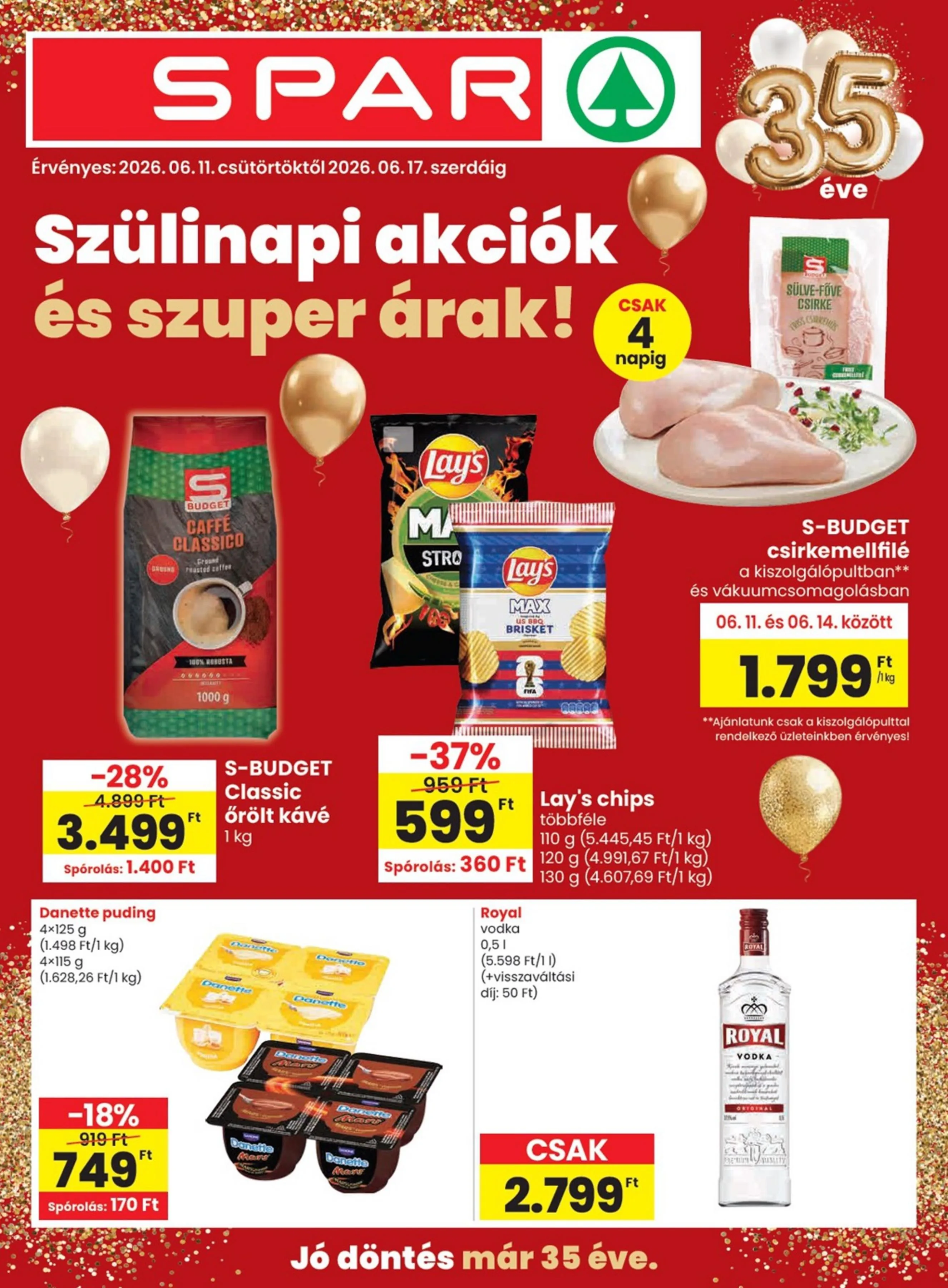 Spar akciós újság 06.11–06.17
