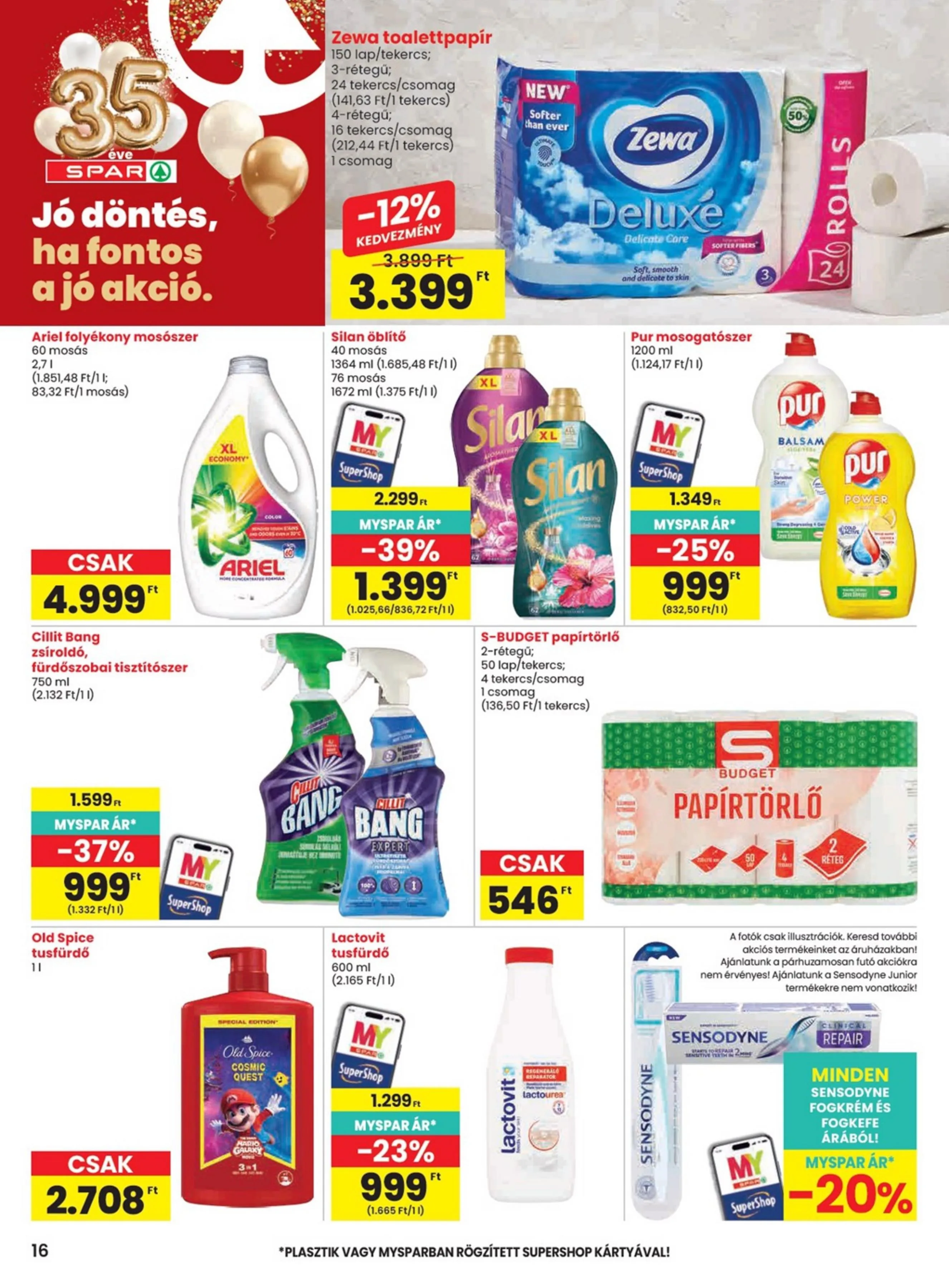 Spar akciós újság 06.11–06.17 – 16. oldal