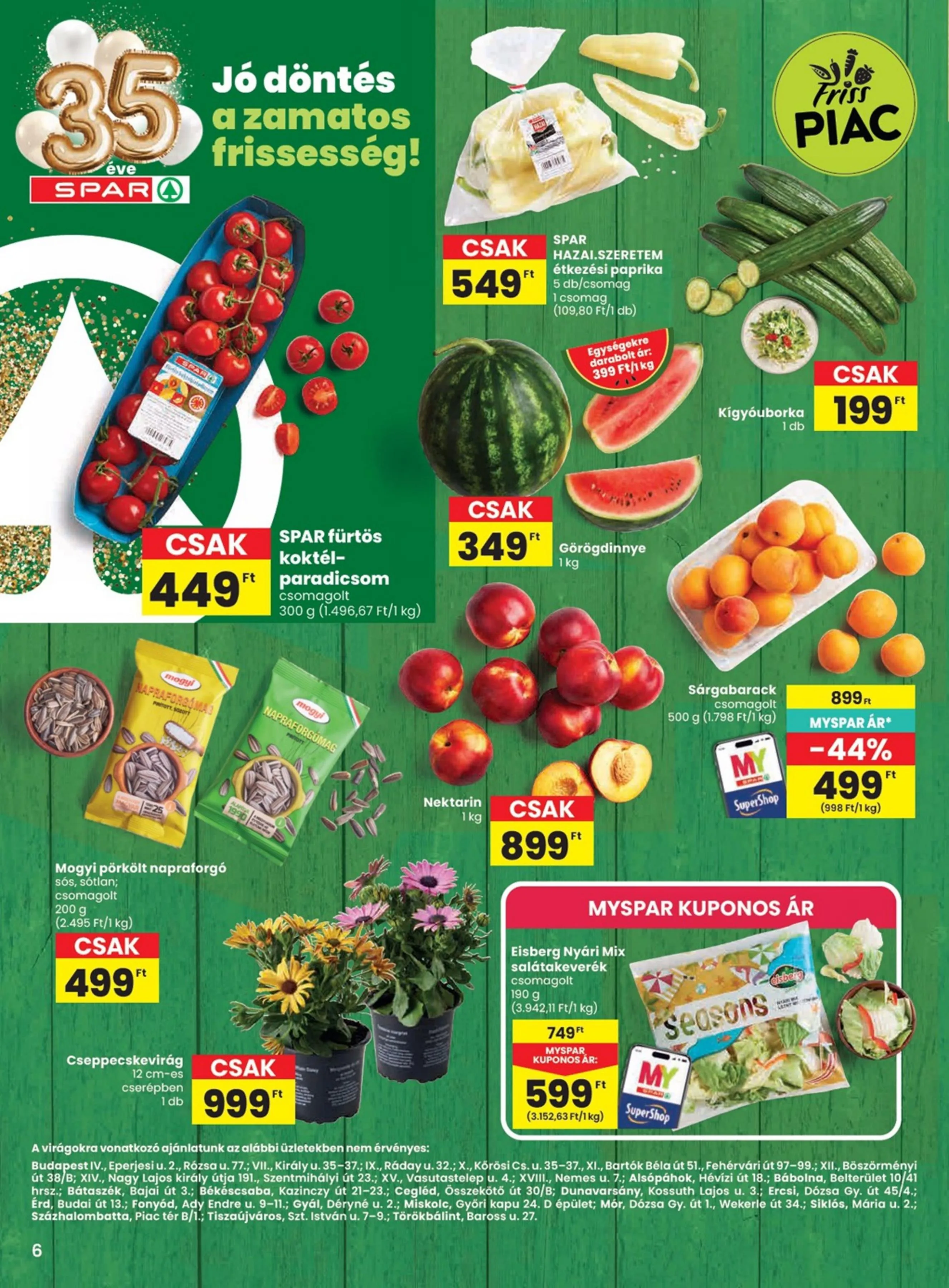 Spar akciós újság 06.11–06.17 – 6. oldal