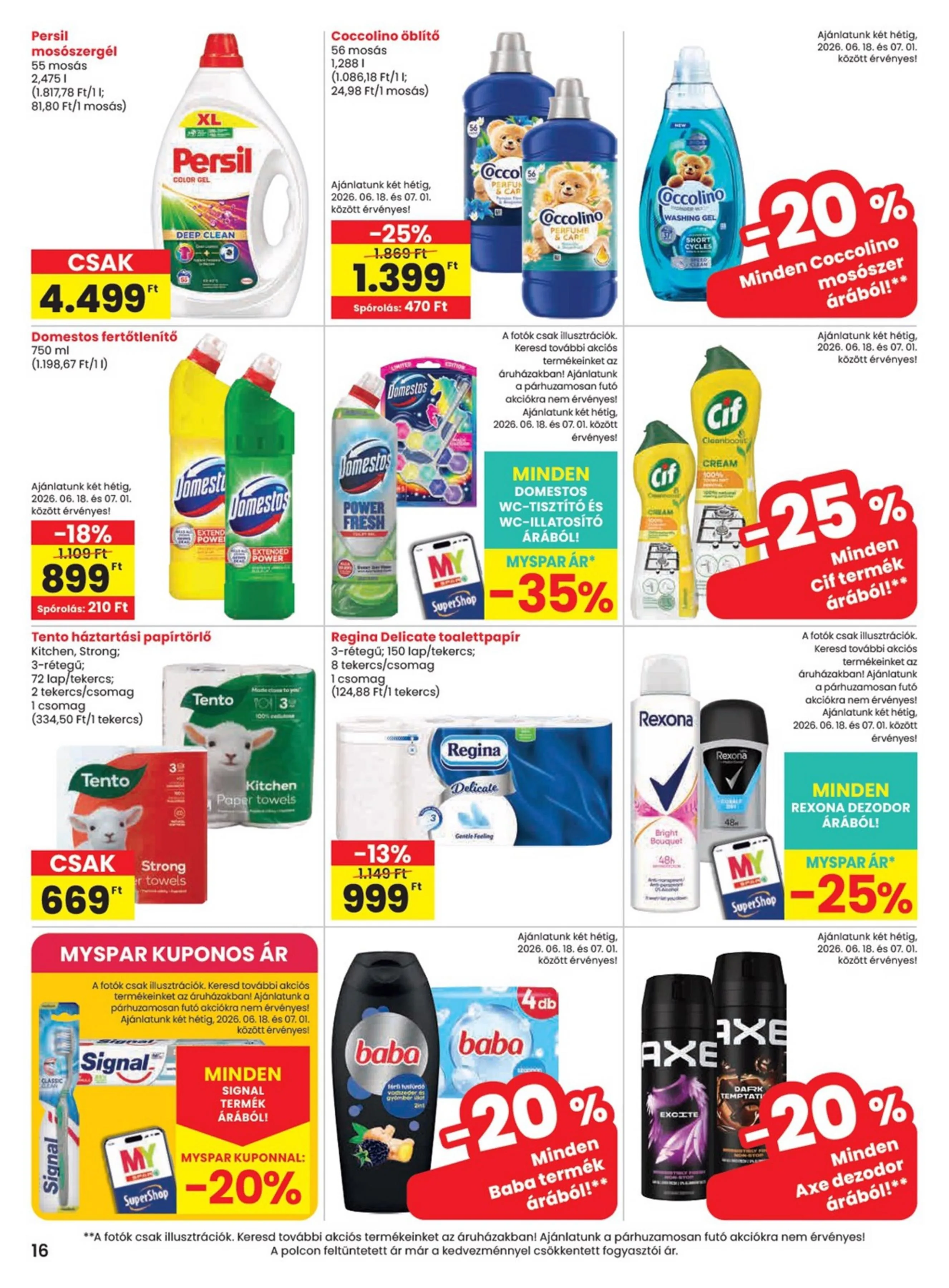 Spar akciós újság 06.18–06.24 – 16. oldal
