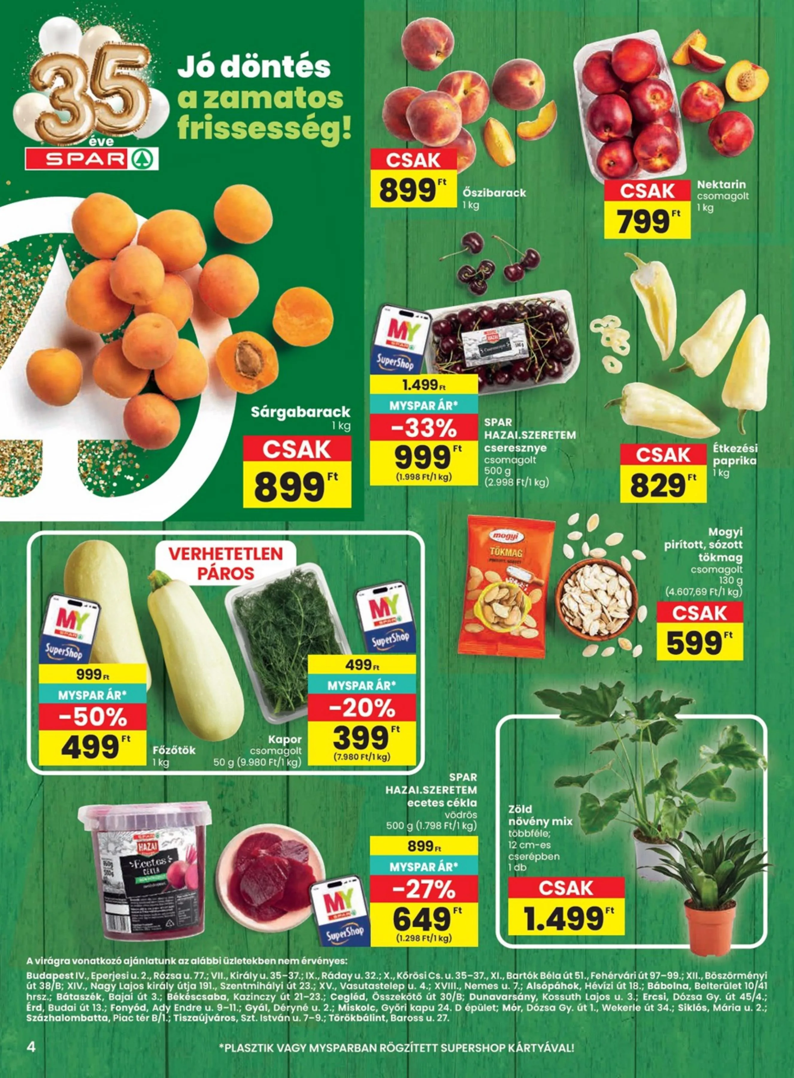 Spar akciós újság 06.18–06.24 – 4. oldal
