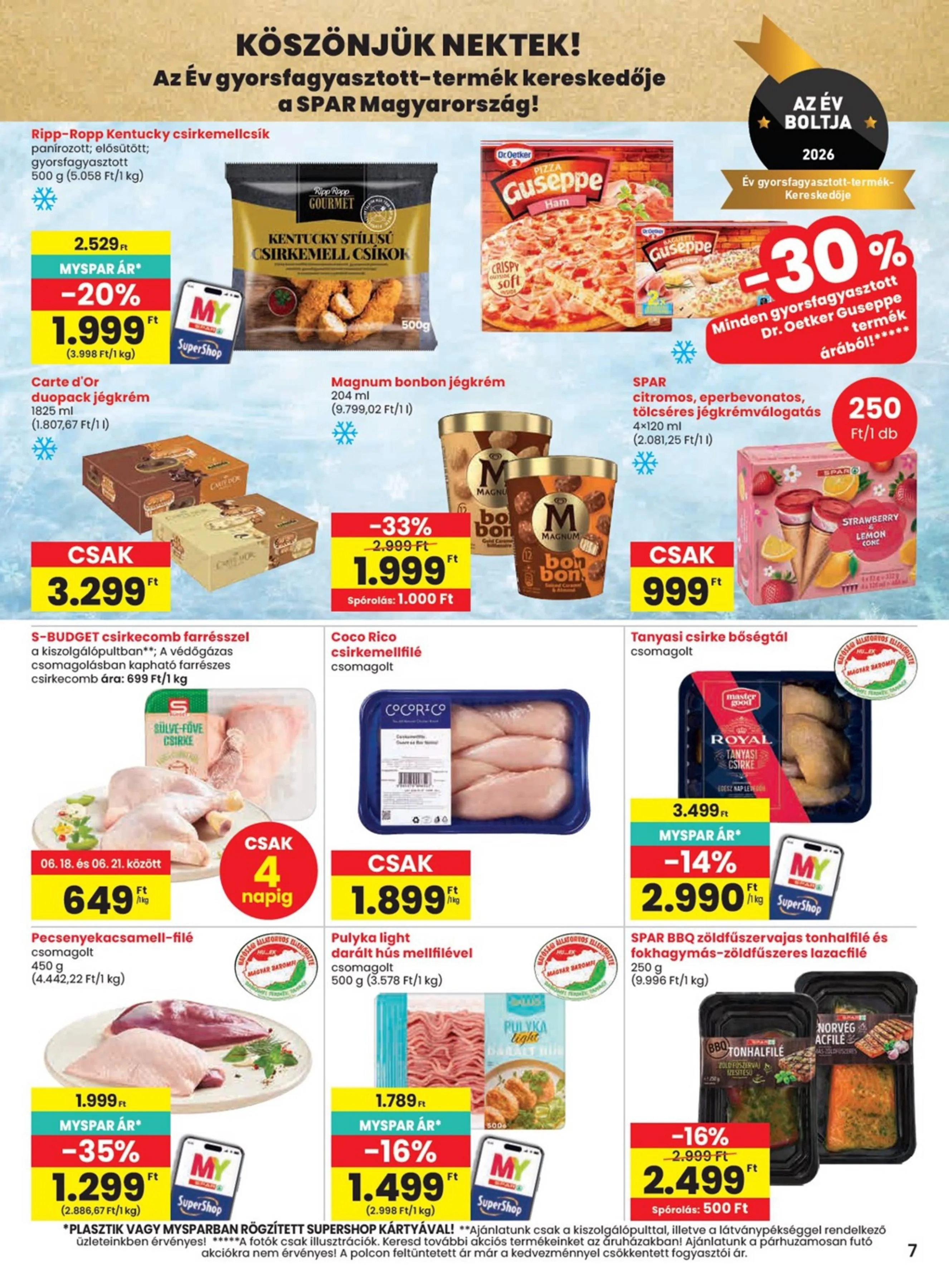 Spar akciós újság 06.18–06.24 – 7. oldal